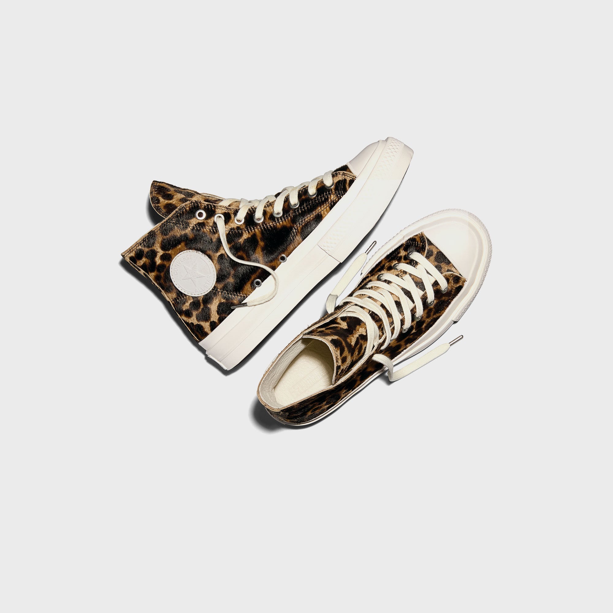 Converse First String Chuck Taylor All Star- Leopard / Snow White