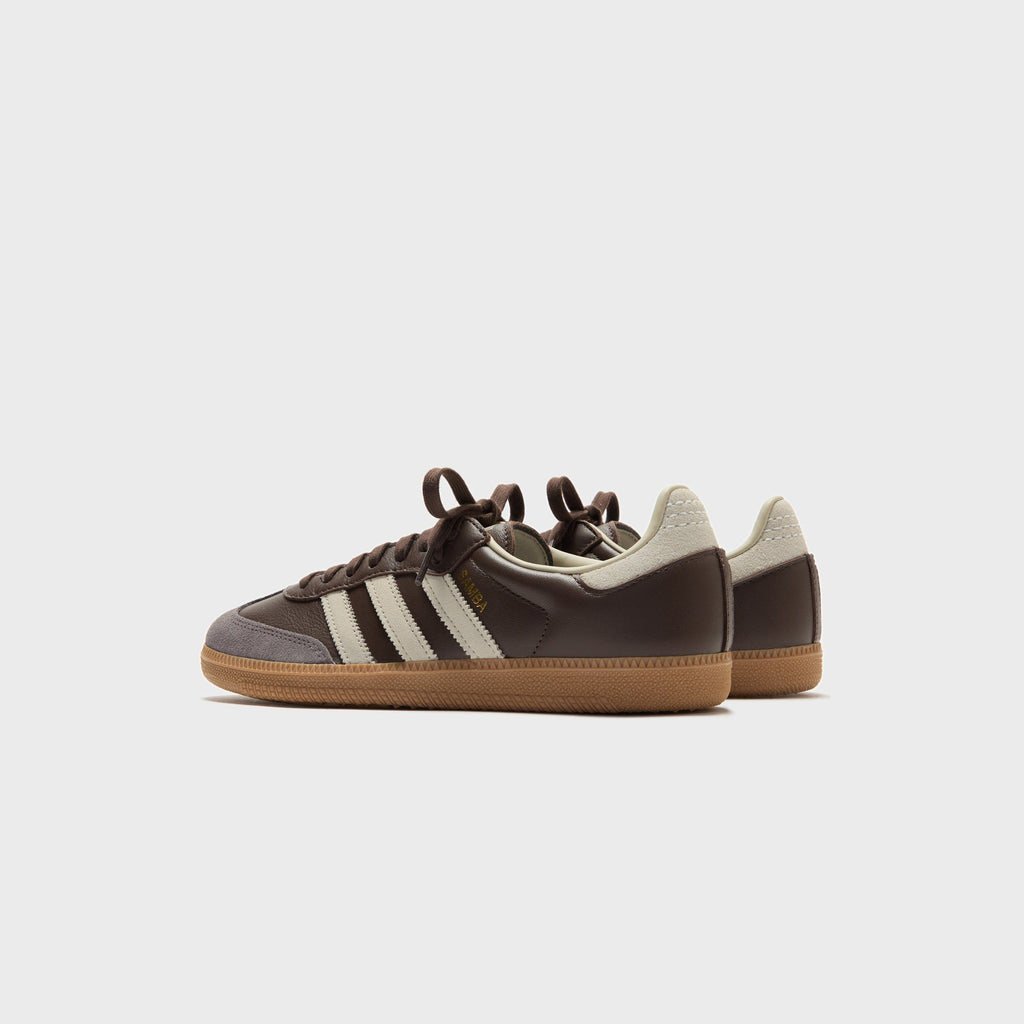 adidas Samba OG - Brown / Putty Grey / Gold Metallic