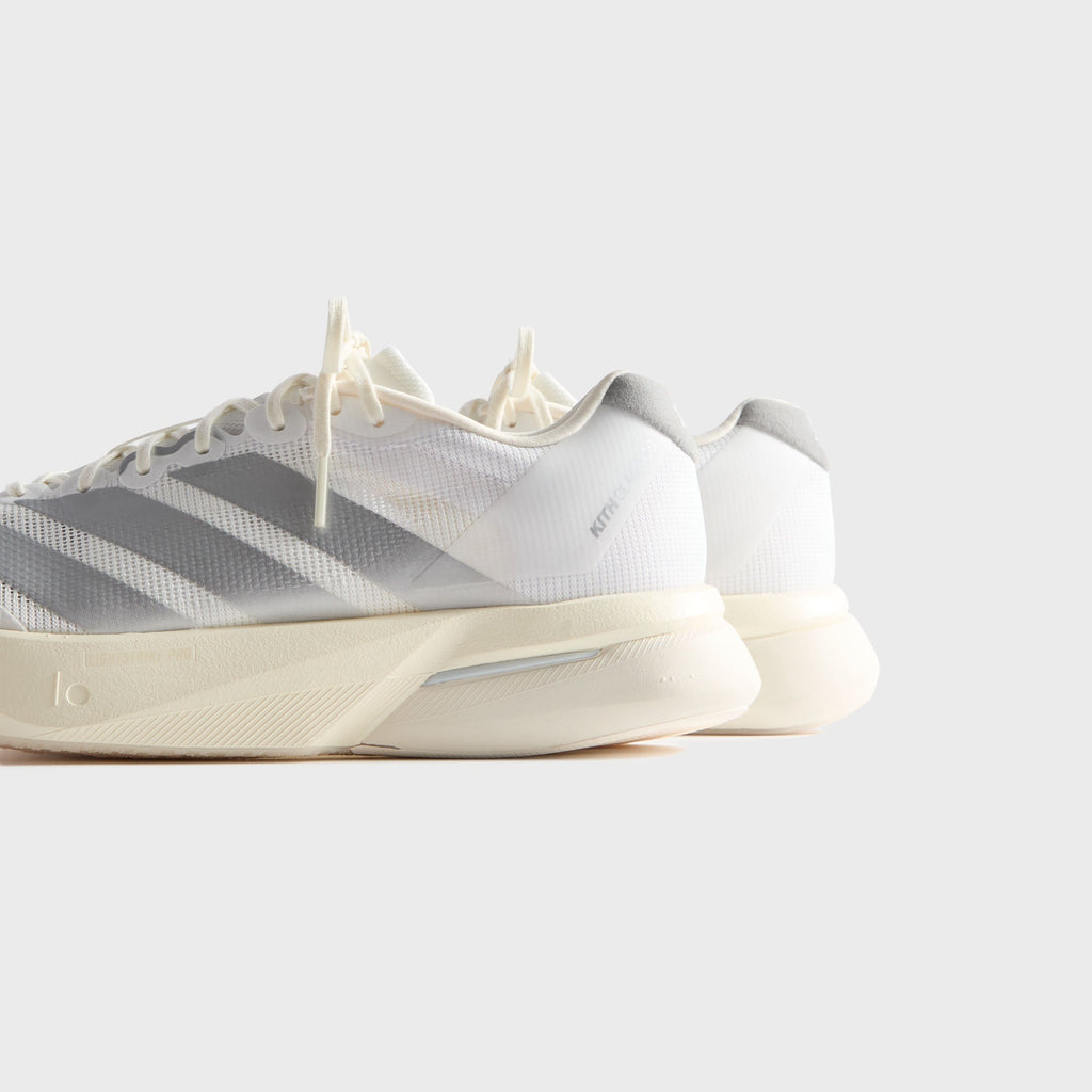 Kith for adidas Adizero Boston 13 - White / Silver Metallic / Grey