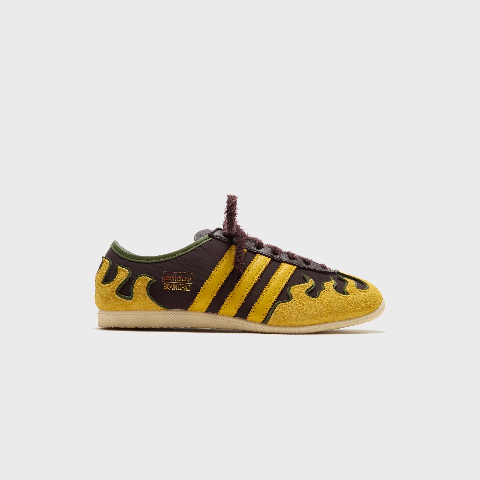 adidas x Brain Dead Japan Lo Shadow - Brown / Hazy Yellow / Off White