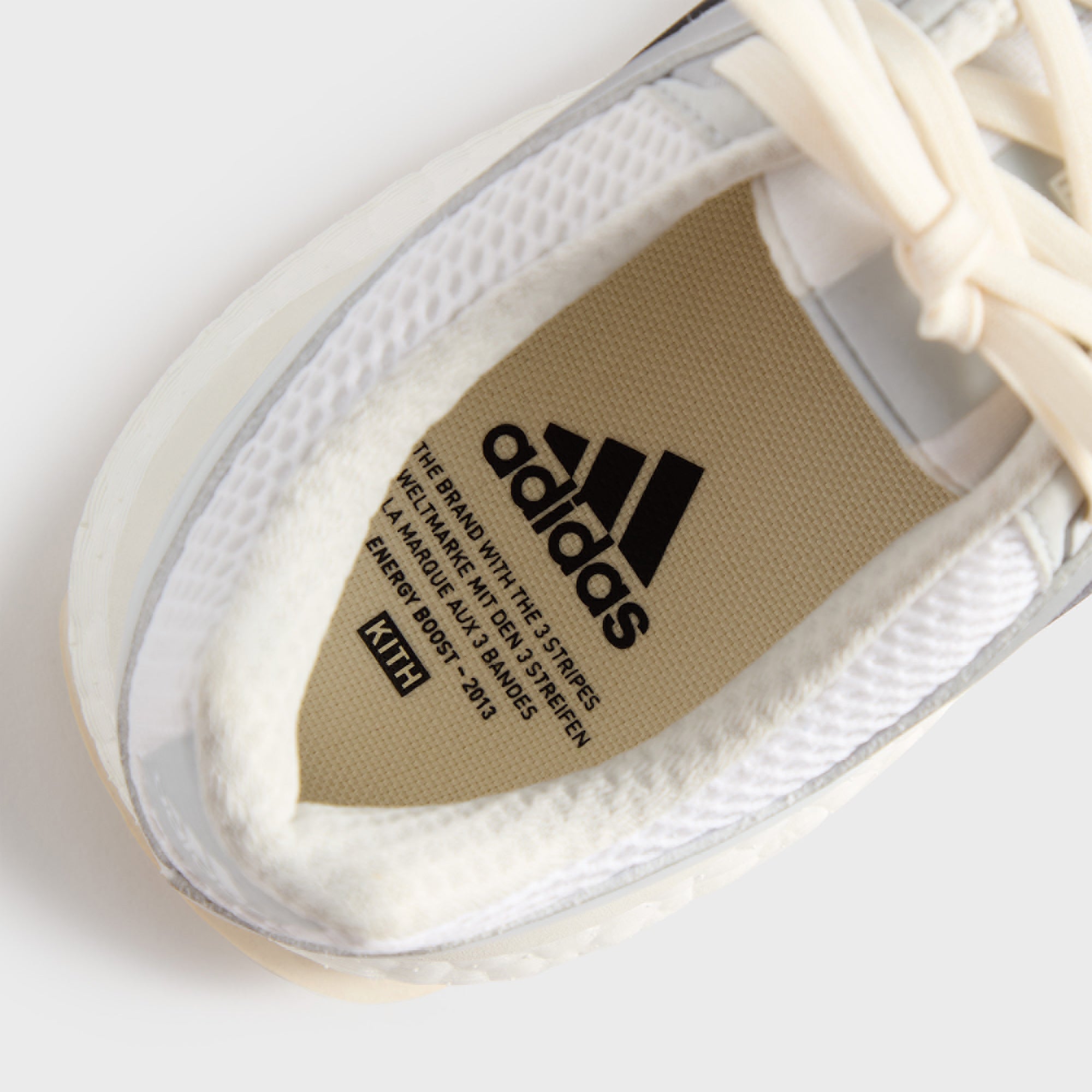 Kith for adidas Energy Boost - White / Black / Silver Metallic