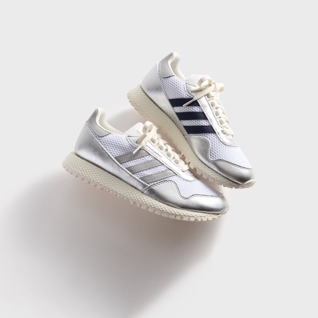 Kith for adidas New York - White / Navy Blazer / Silver Metallic