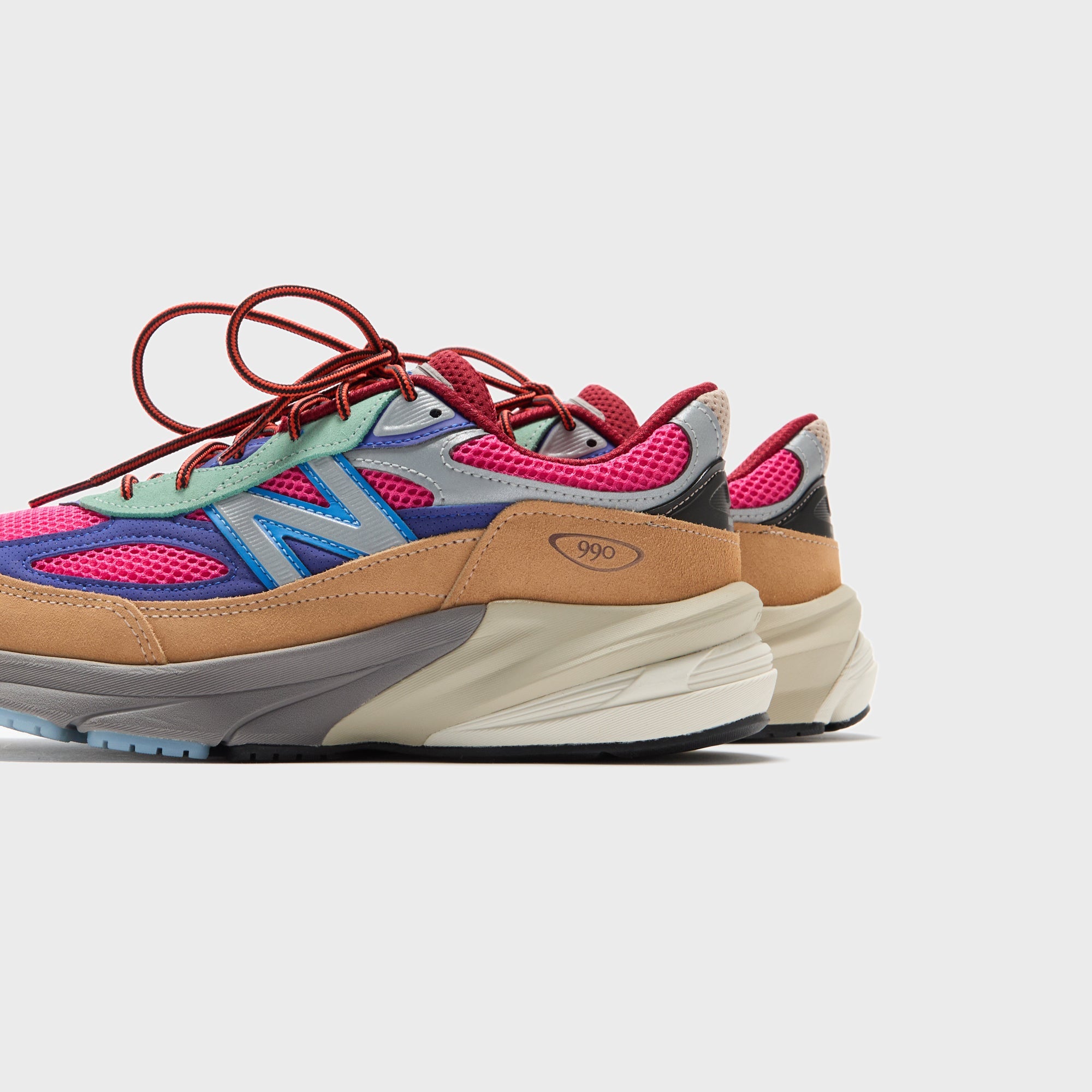 New Balance x Action Bronson 990v6 - Hi-Pink / Royal Blue