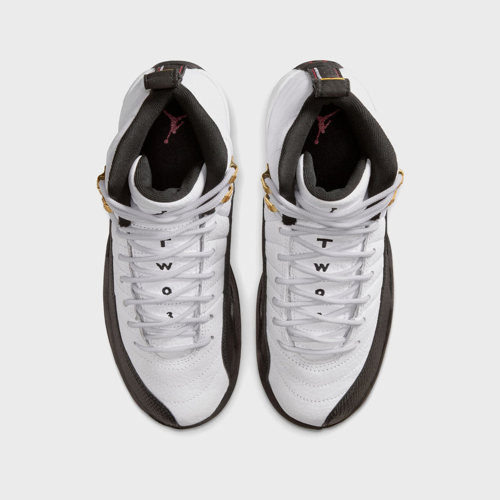 Jordan GS Air Jordan 12 Retro - White / Black / Taxi