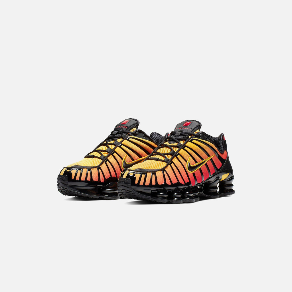 Nike Shox TL - Black / Black Amarillo / University Red