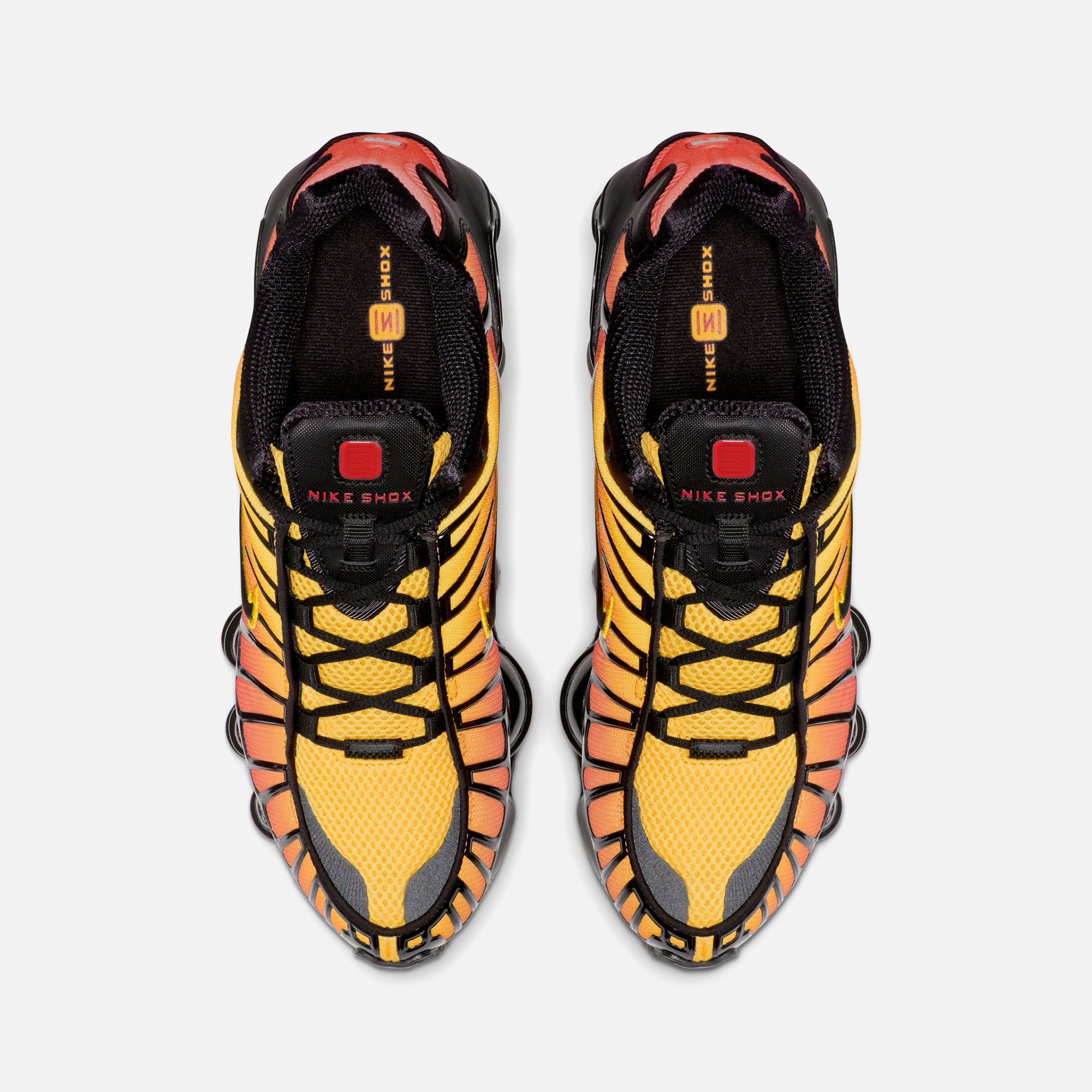 Nike Shox TL - Black / Black Amarillo / University Red