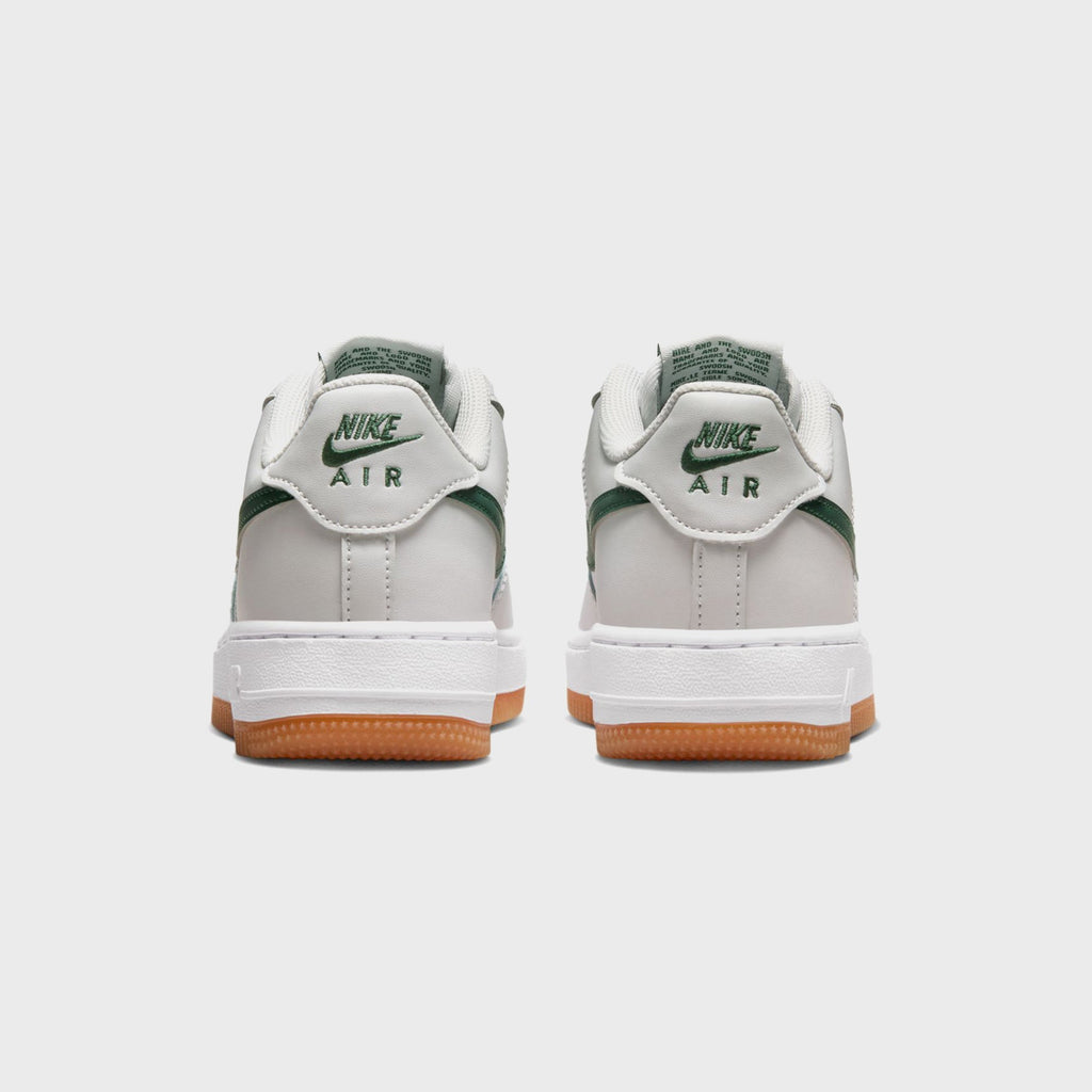 Nike GS Air Force 1 - Photon Dust / White / Fir / Gum Medium Brown