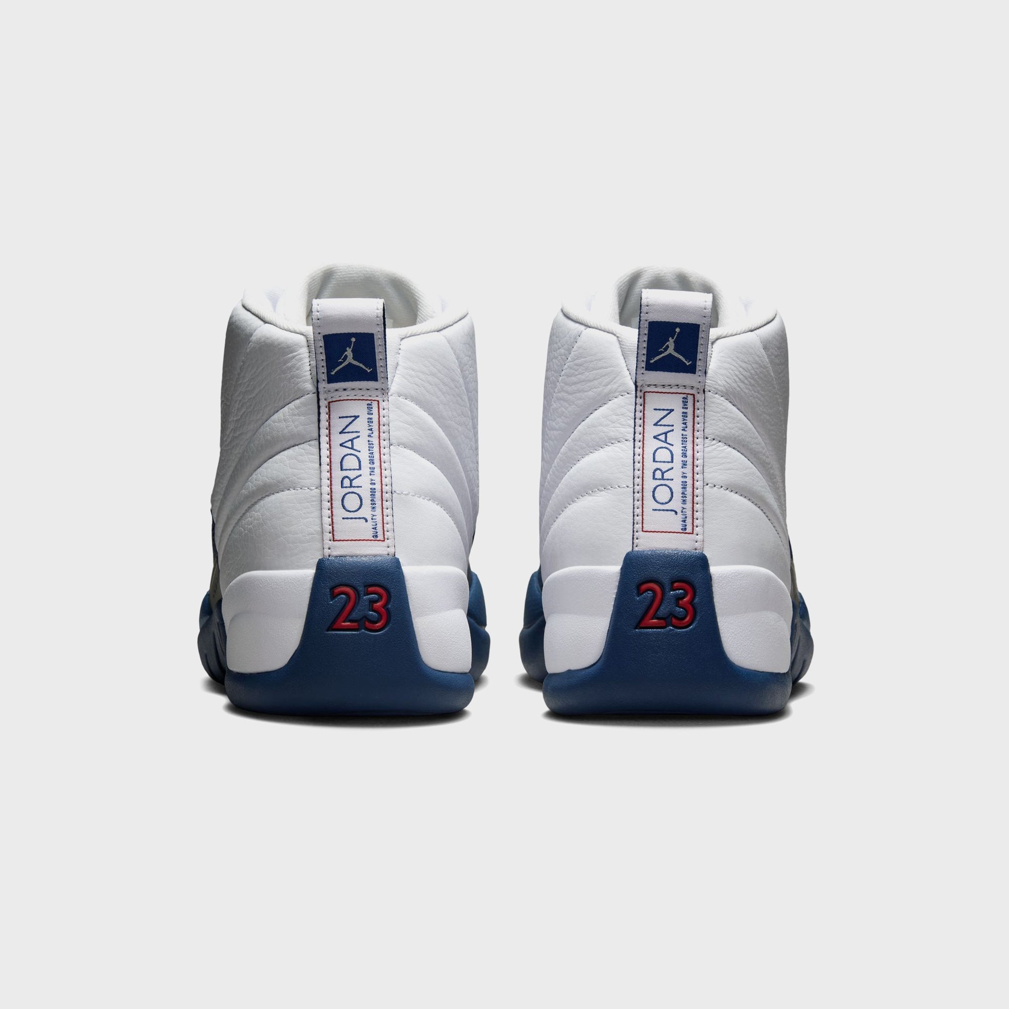 Jordan Air Jordan 12 Retro - White / French Blue / Metallic Silver