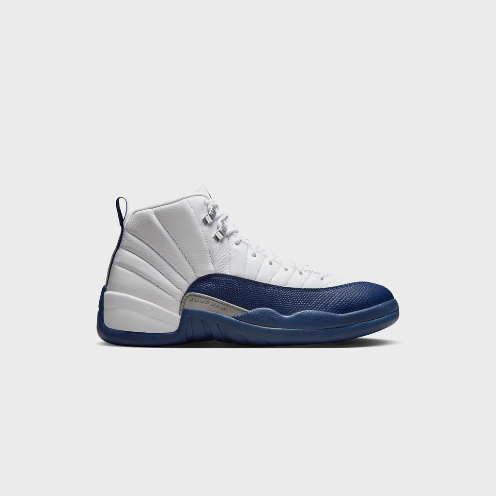 Jordan Air Jordan 12 Retro - White / French Blue / Metallic Silver