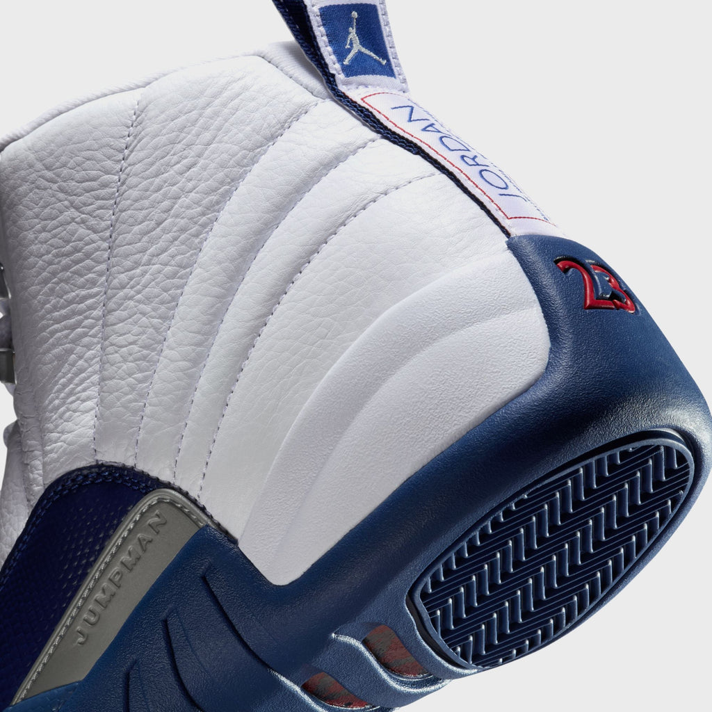 Jordan Air Jordan 12 Retro - White / French Blue / Metallic Silver