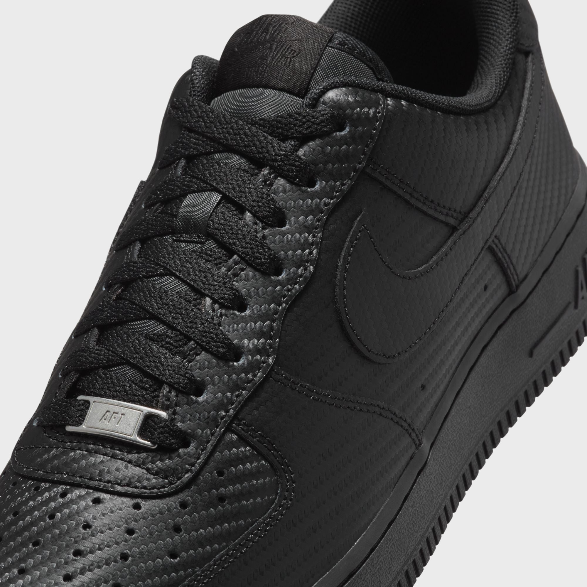 Nike Air Force 1 '07 LV8 -  Carbon Fiber Black / Black