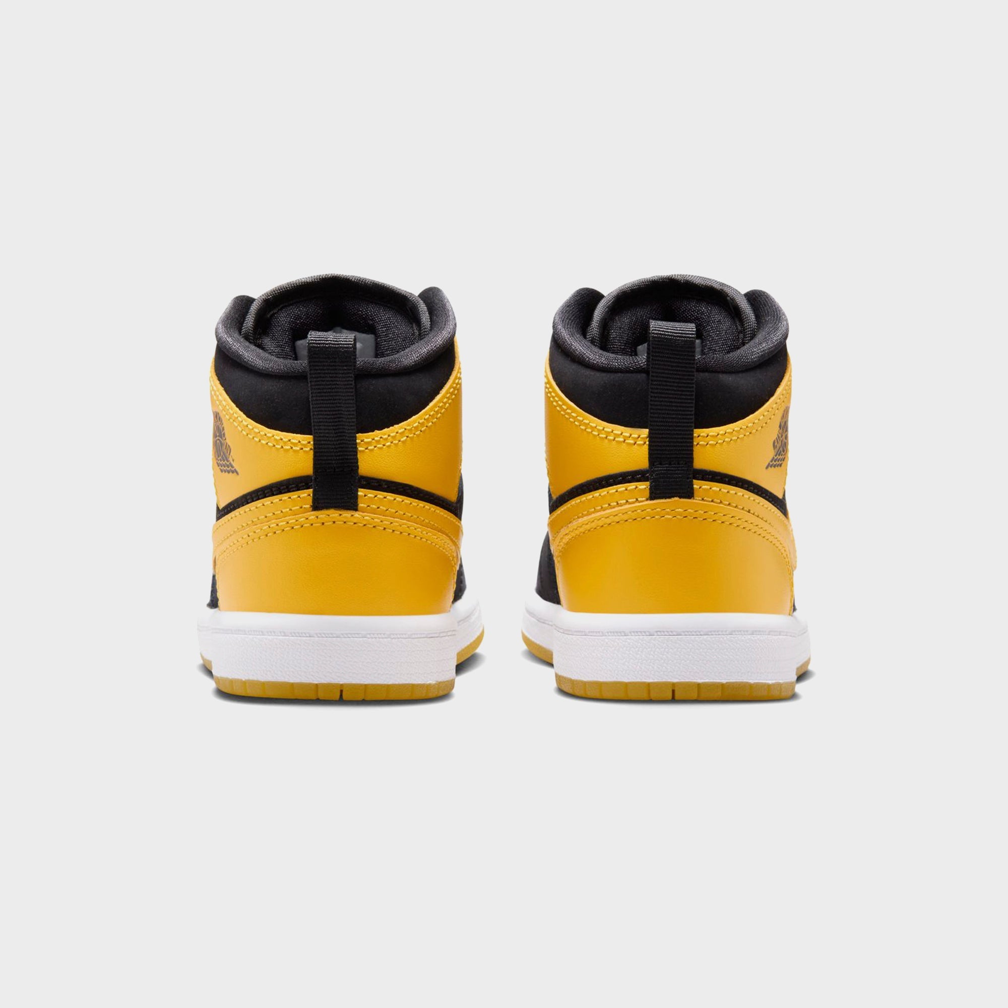 Nike Air Jordan 1 Mid Se - Black / White / Varsity Maize