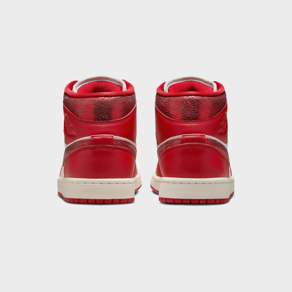 Nike Air Jordan 1 Mid - Sail / Team Red / Varsity Red