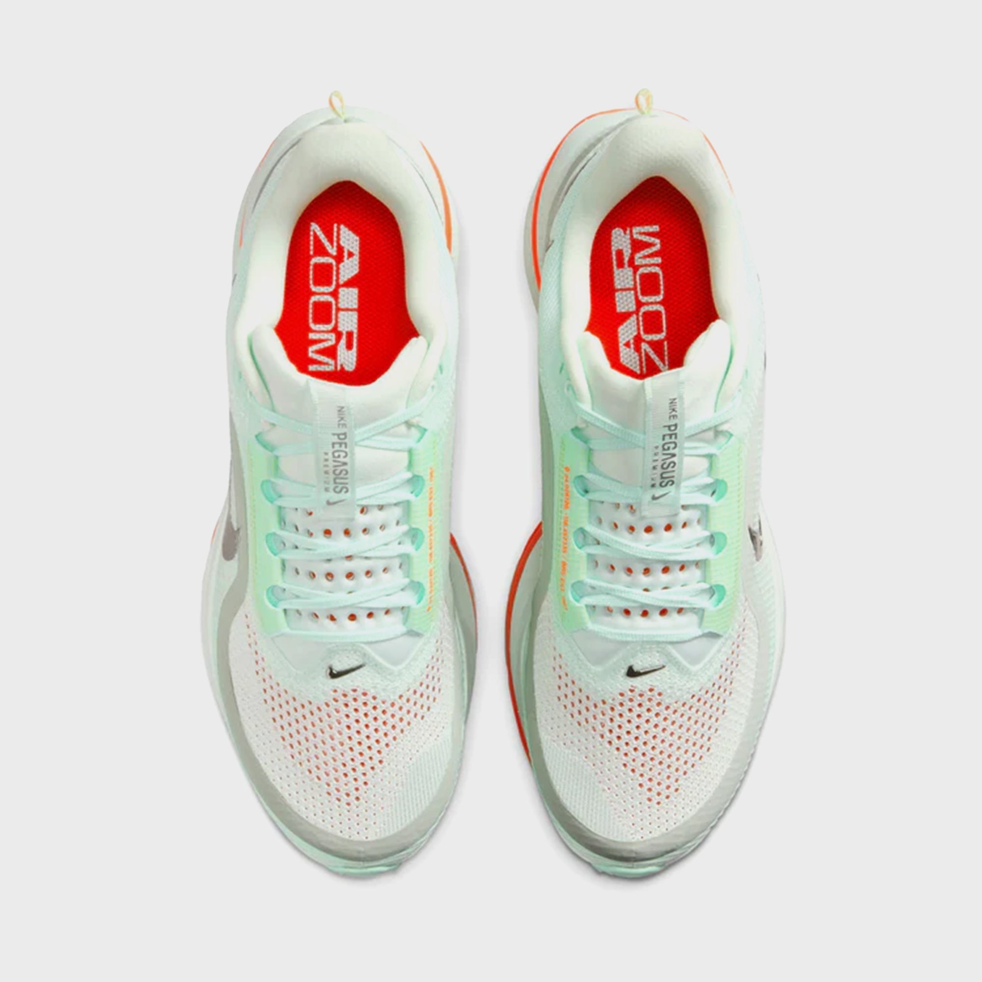 Nike Air Zoom Pegasus Premium - Barely Green / Bright Crimson / Mint Foam / Metallic Silver