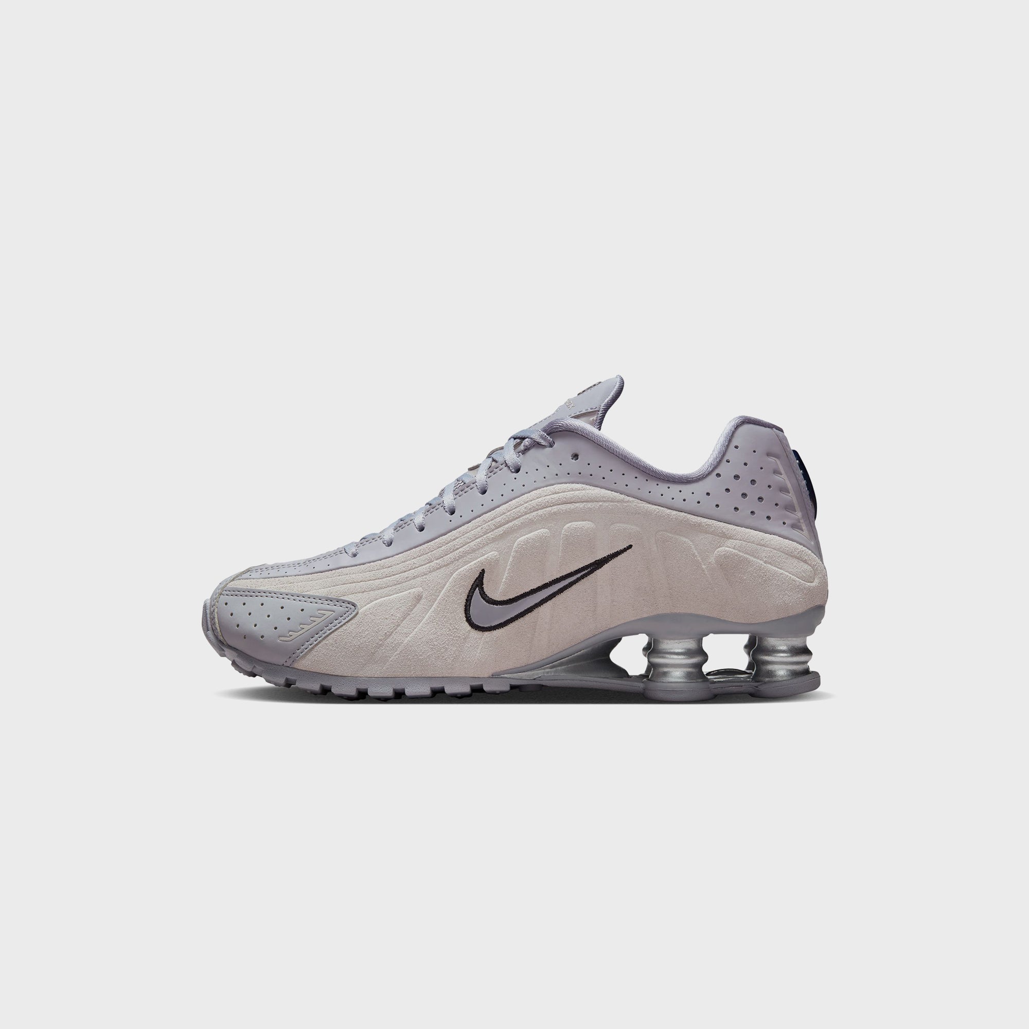 Nike WMNS Shox R4 - Cement Grey / College Grey / Metallic Silver / Black