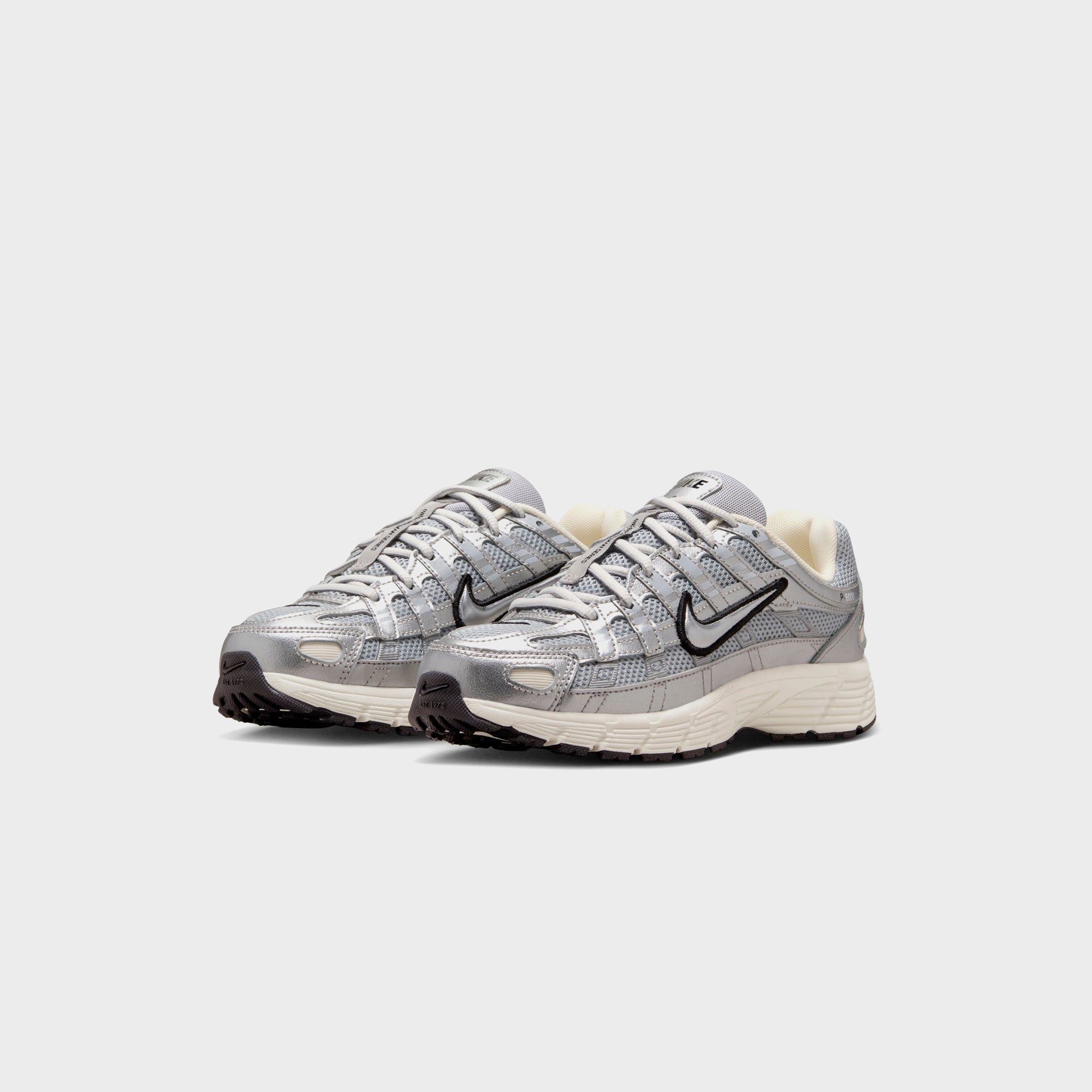 Nike P-6000 - Metallic Silver / Black / Pale Ivory