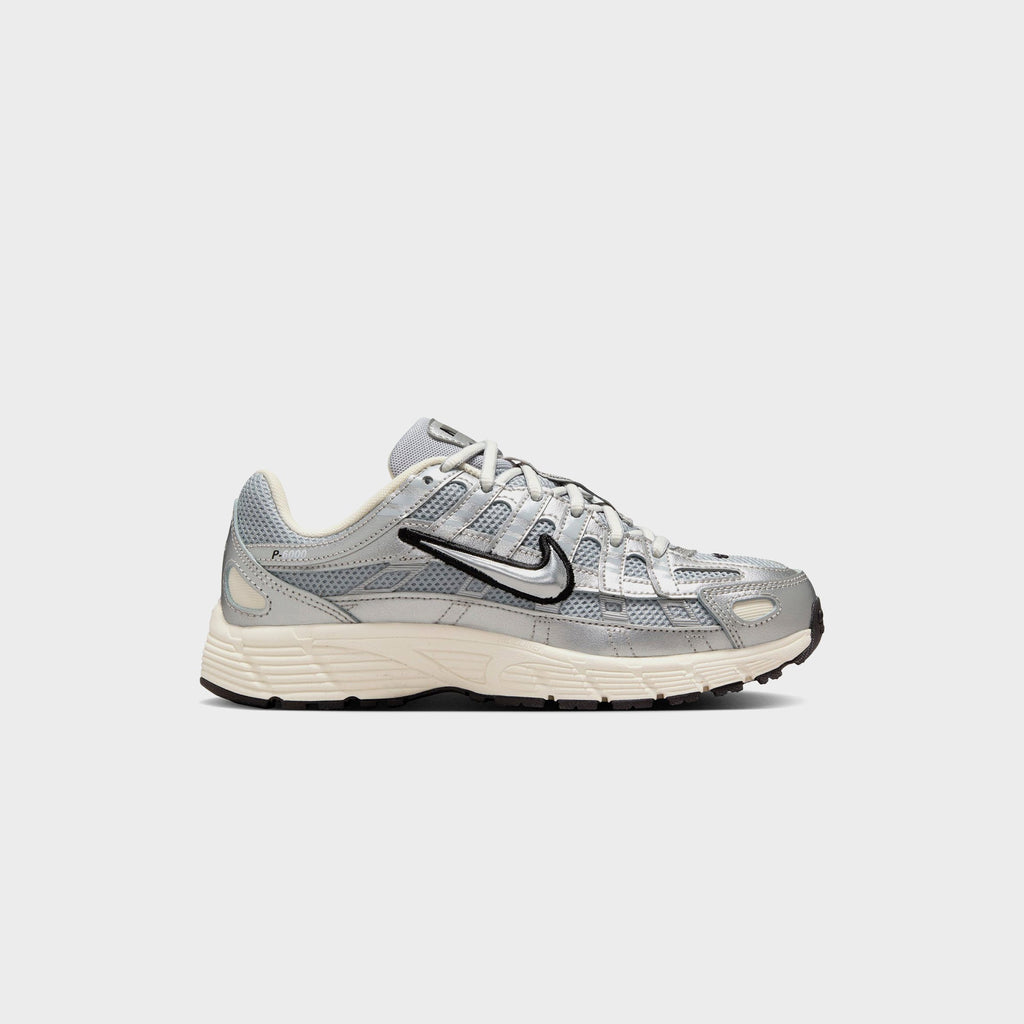 Nike P-6000 - Metallic Silver / Black / Pale Ivory