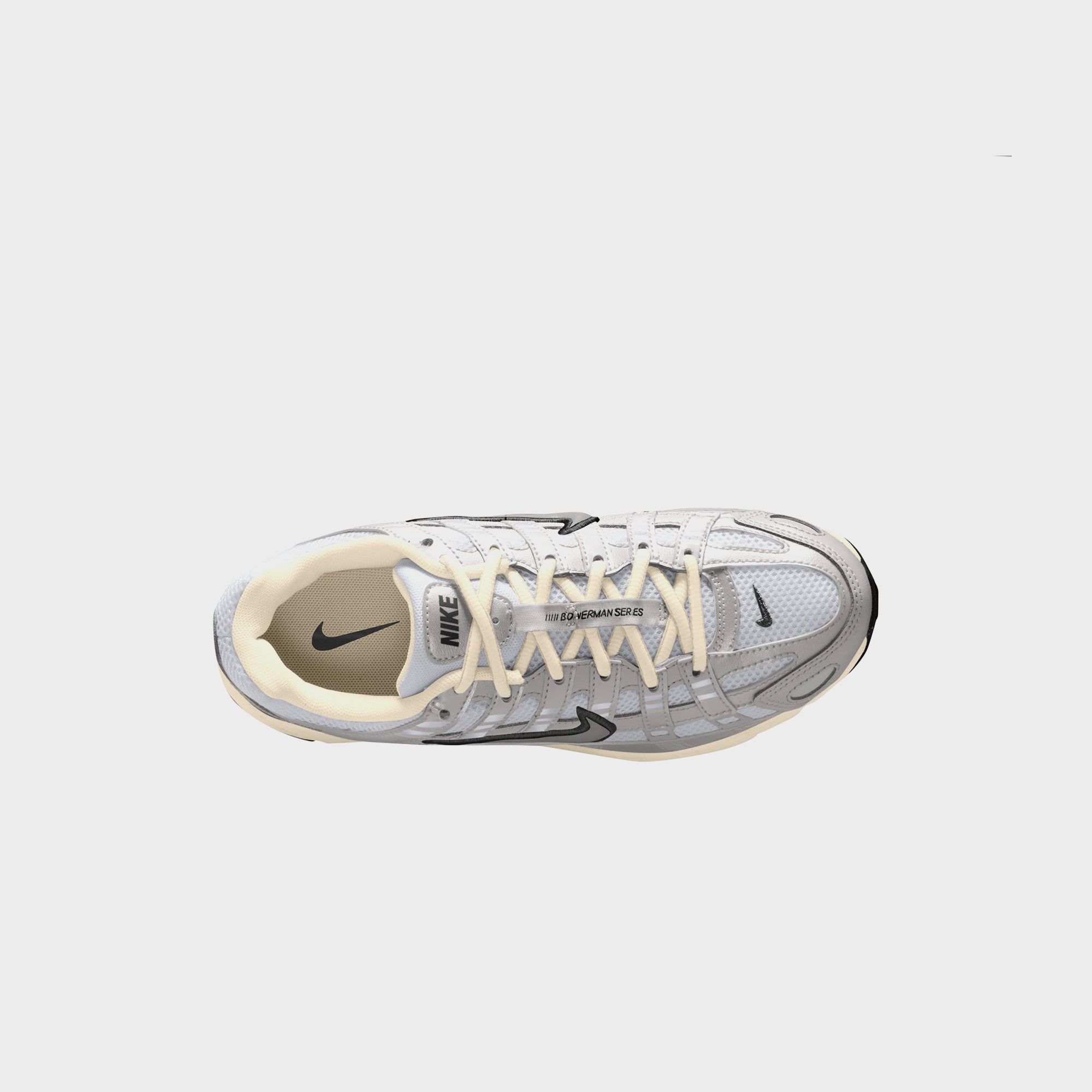 Nike P-6000 - Metallic Silver / Black / Pale Ivory