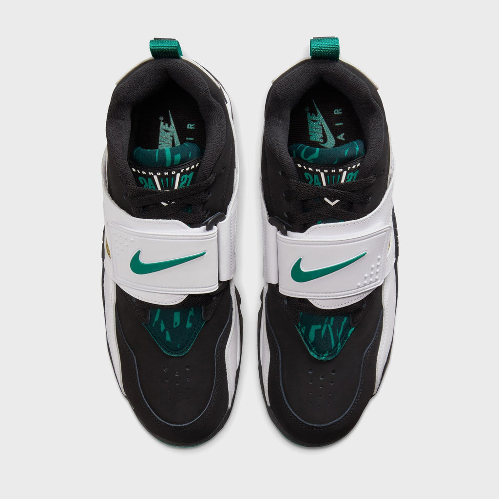 Nike Air Diamond Turf 93 - Black / Mystic Green / White / Golden Tussah