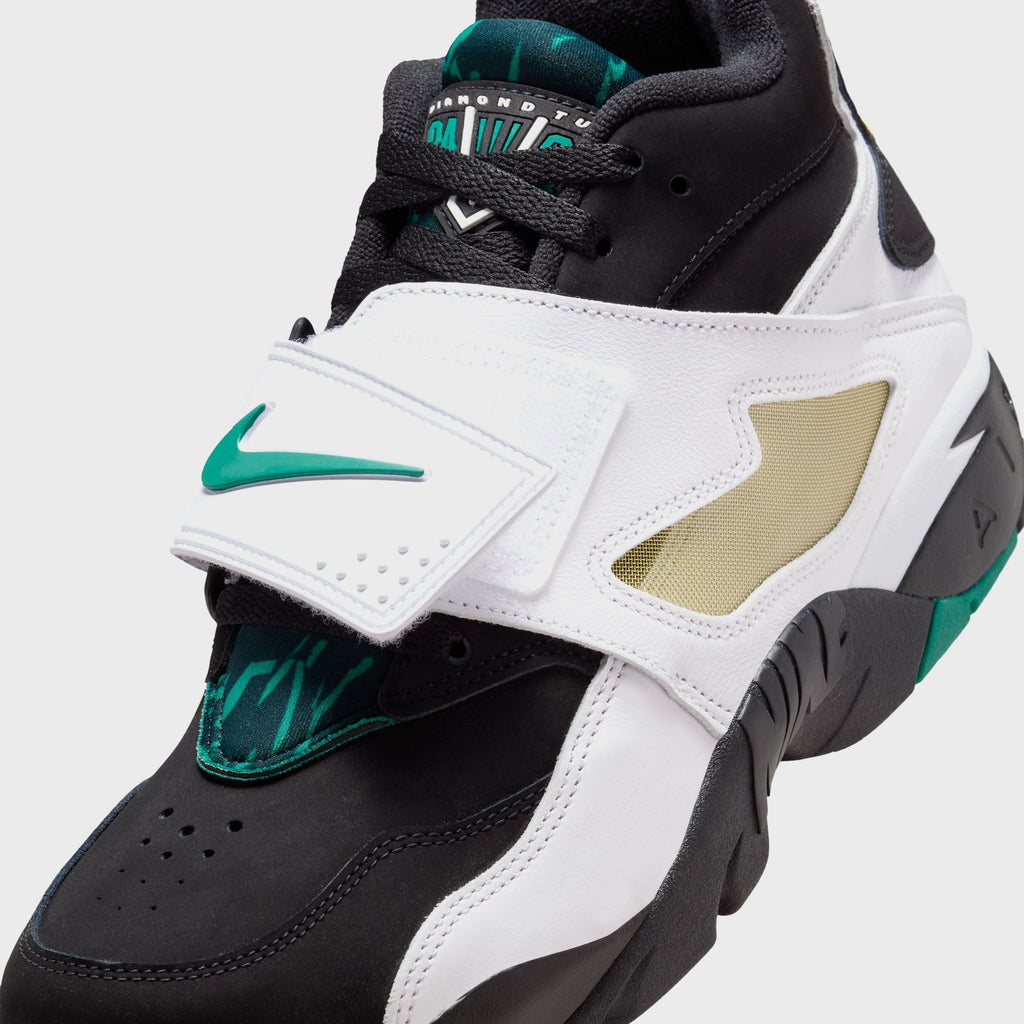 Nike Air Diamond Turf 93 - Black / Mystic Green / White / Golden Tussah