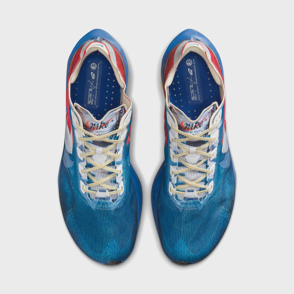 Nike Zoomx Vaporfly Next 4 Pre Montreal - Multi Color / Clear / Mountain Blue / Fire Red