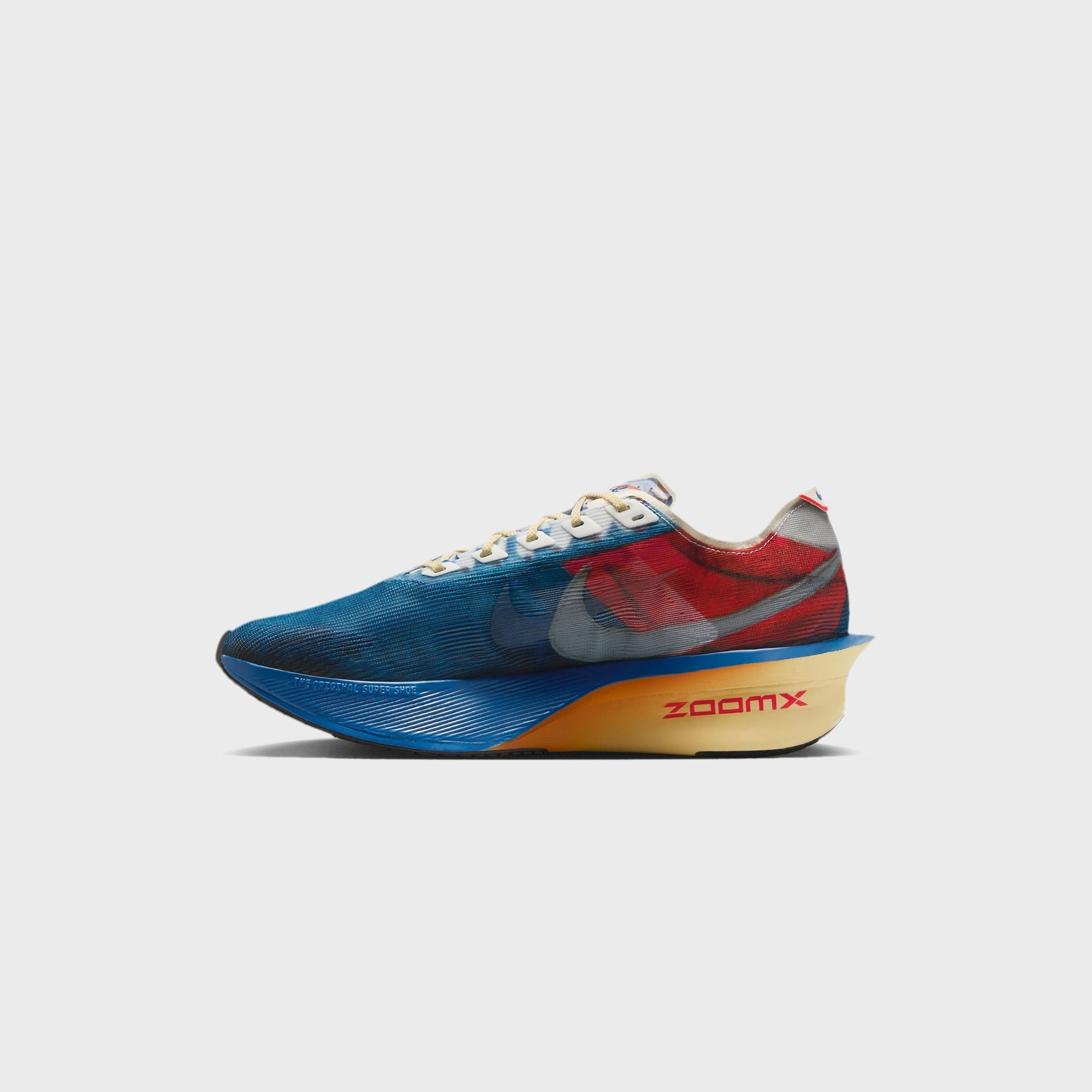Nike Zoomx Vaporfly Next 4 Pre Montreal - Multi Color / Clear / Mountain Blue / Fire Red