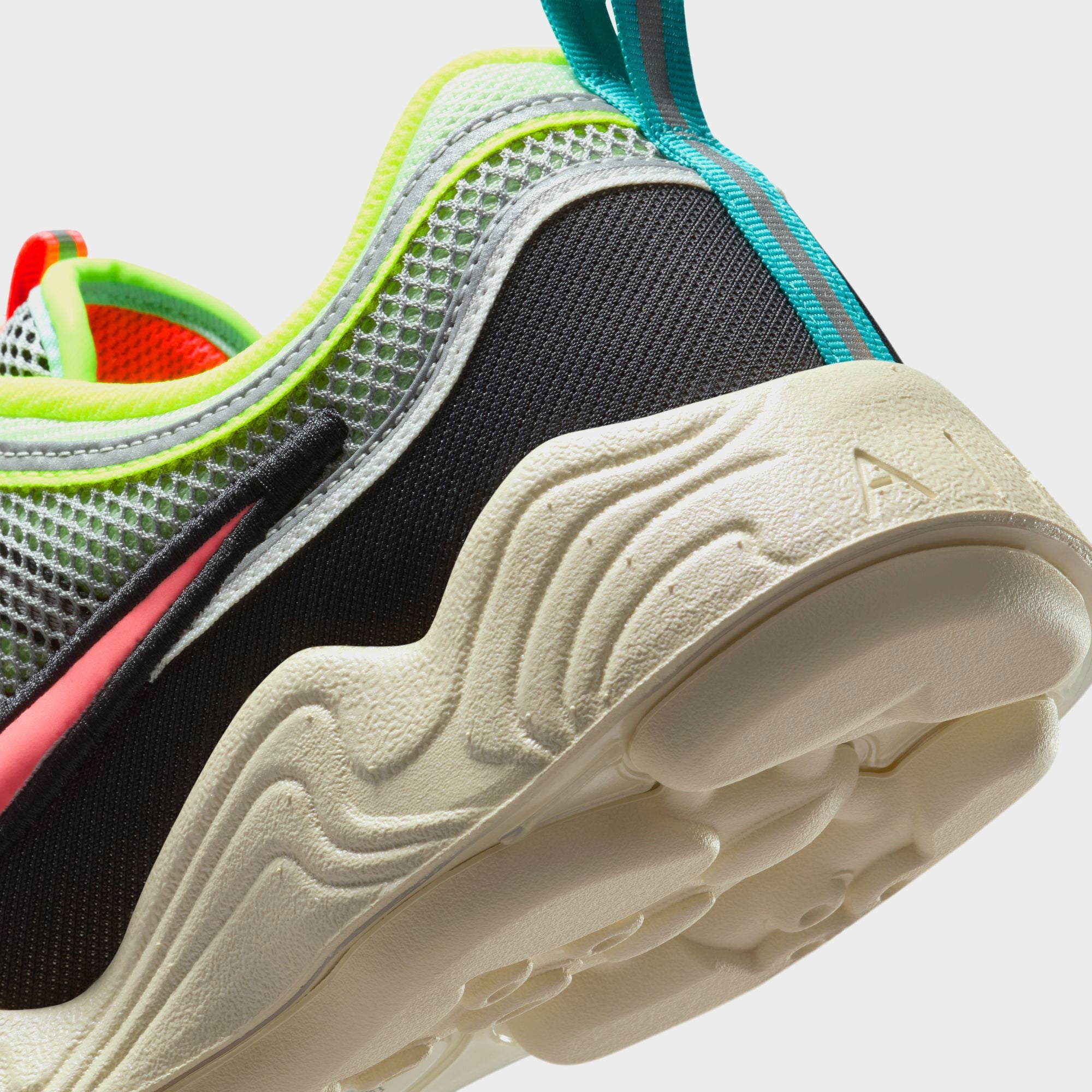 Nike Air Zoom Spiridon - Barely Volt / Hot Punch / Metallic Silver / Summit White / Black