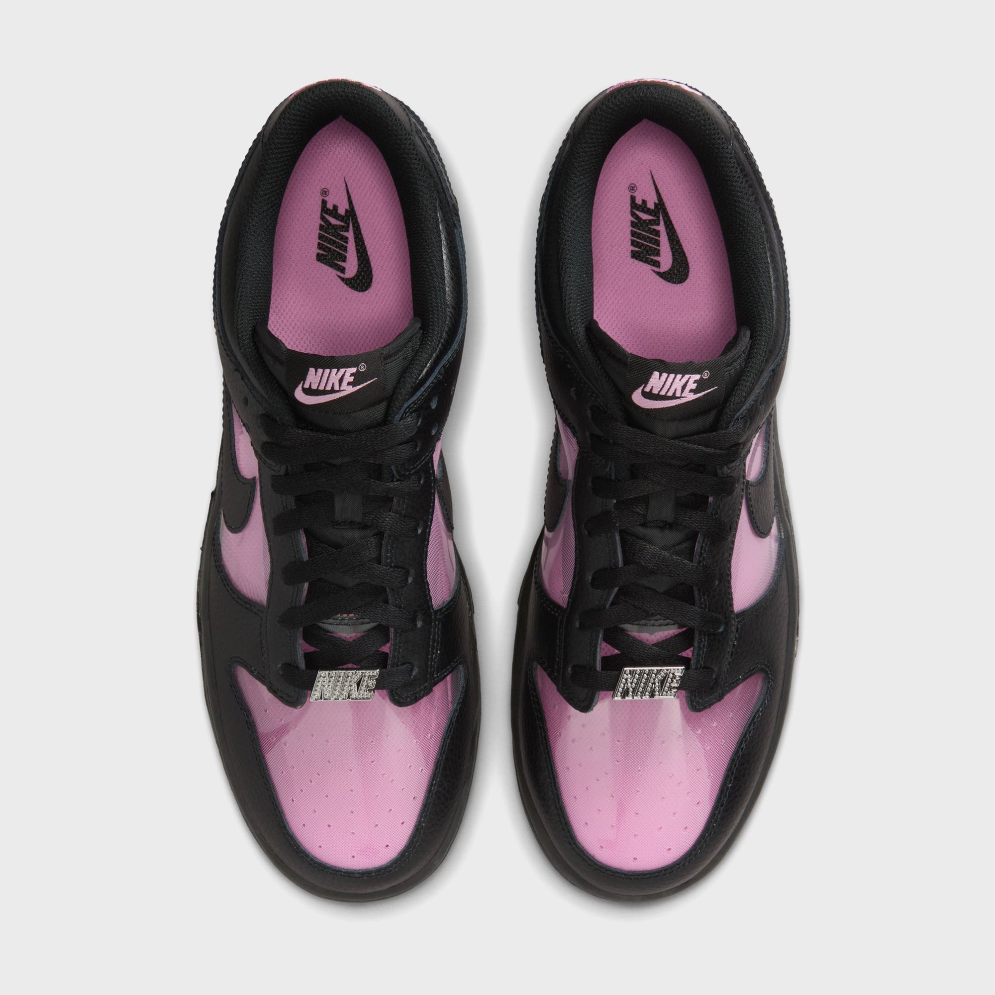 Nike Dunk Low Retro PRM - Black / Pink Rise