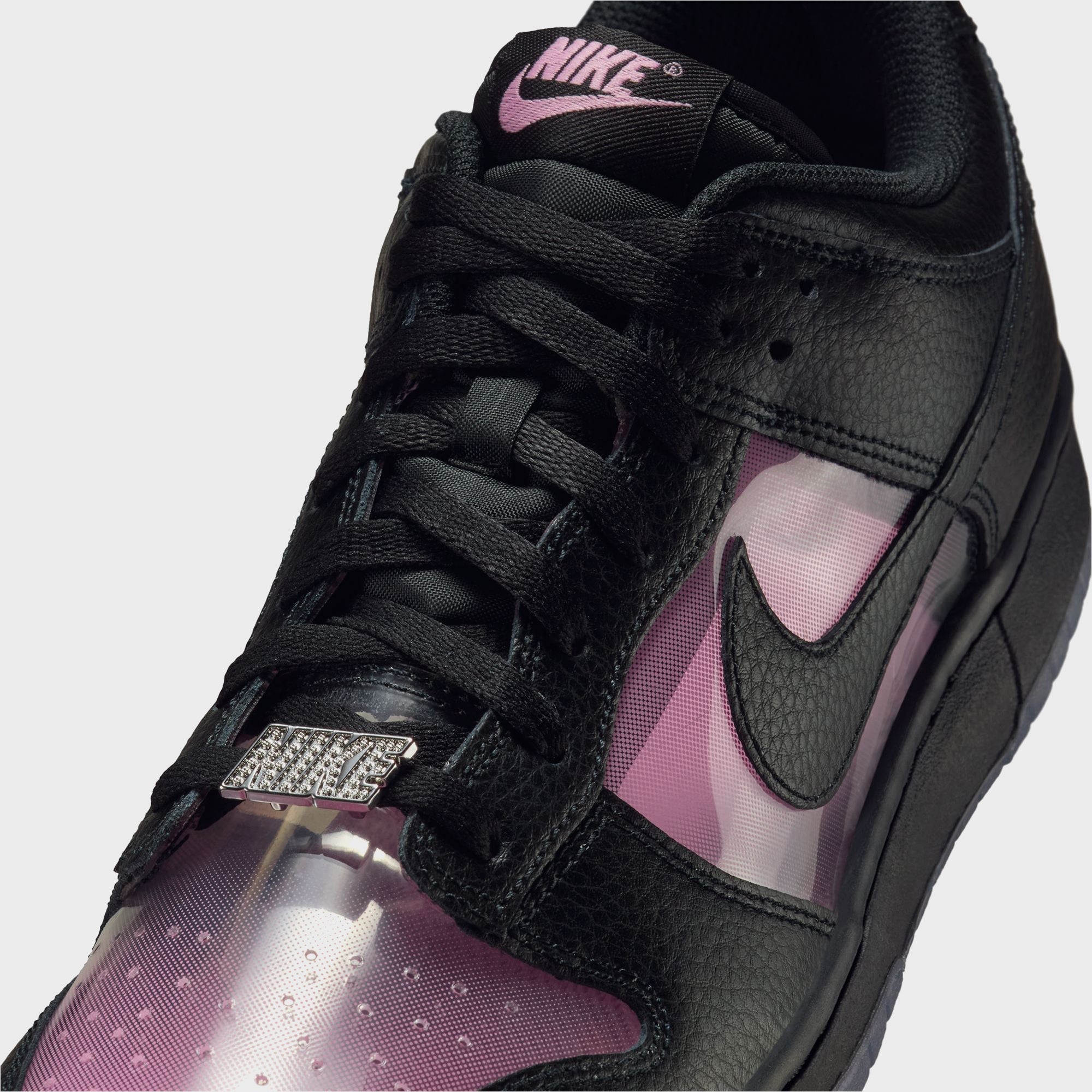 Nike Dunk Low Retro PRM - Black / Pink Rise
