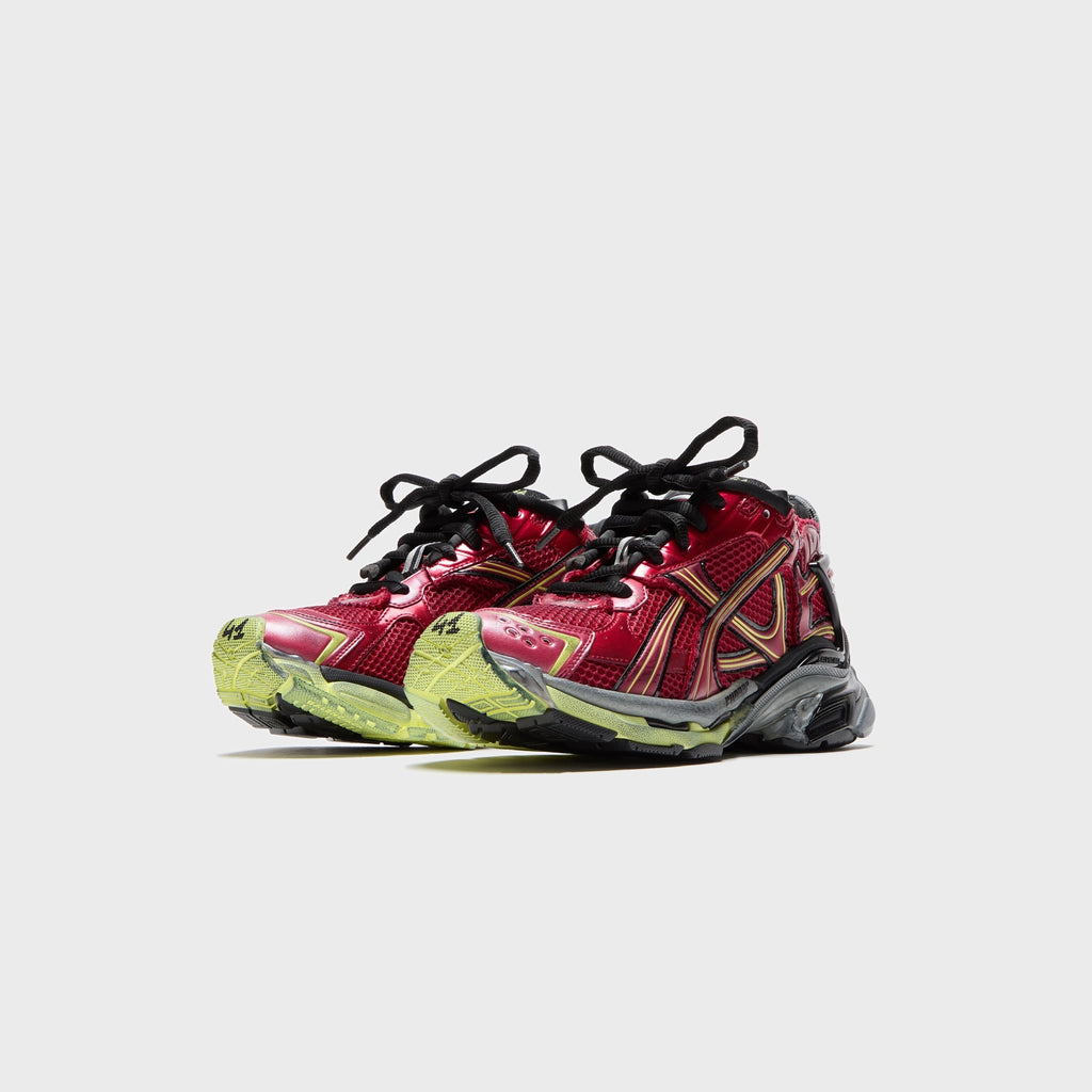 Balenciaga Runner Sneaker - Red / Fluorescent Yellow / Grey / Black
