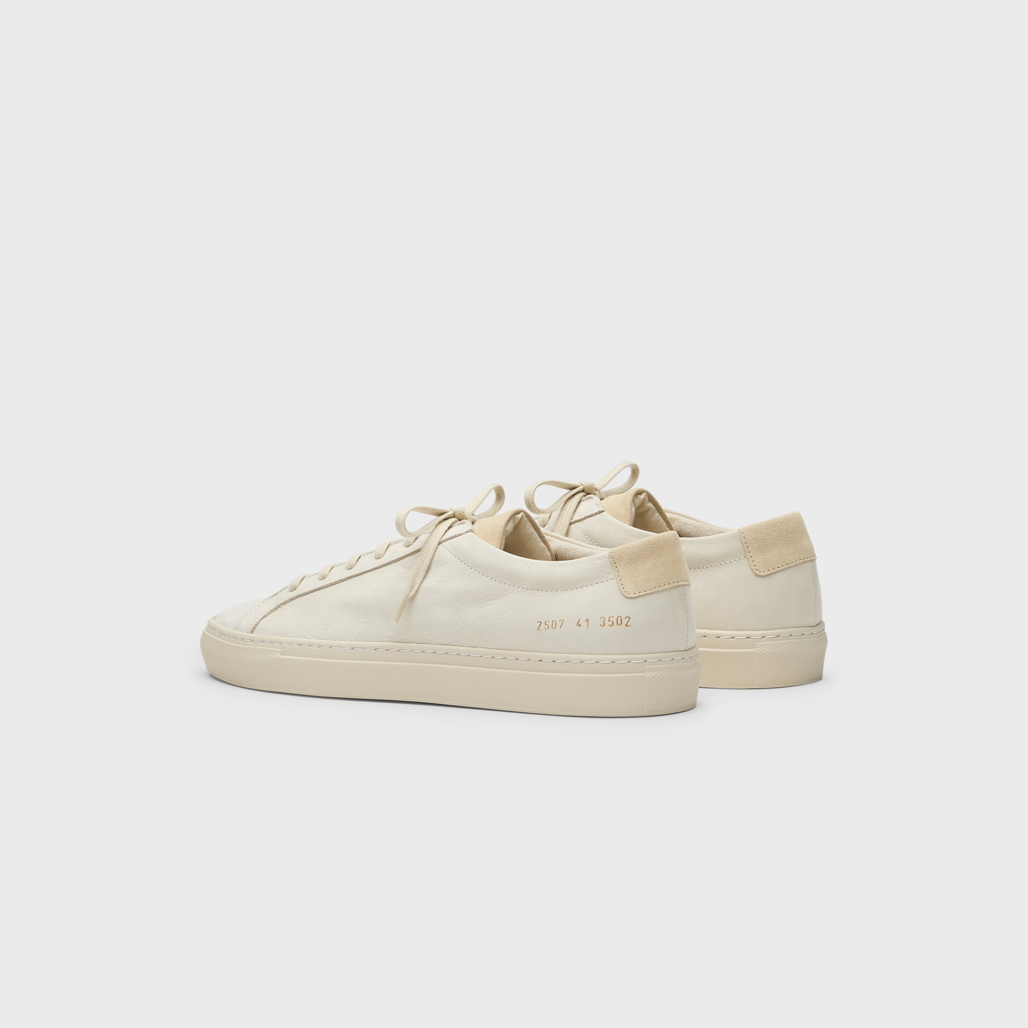 Common Projects Original Achilles Low  - Nubuck Beige