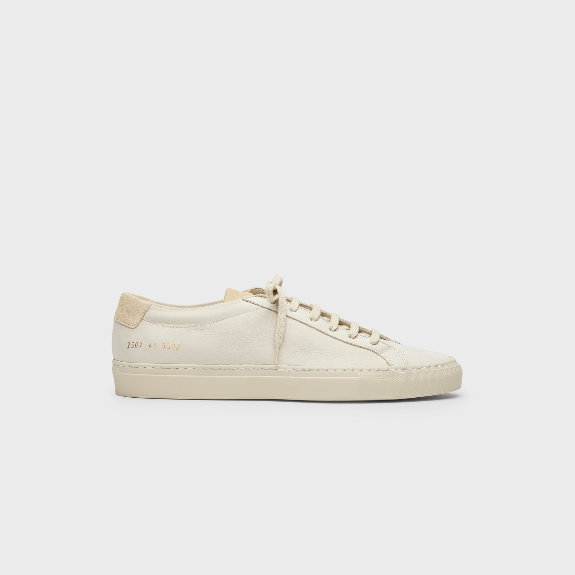 Common Projects Original Achilles Low  - Nubuck Beige