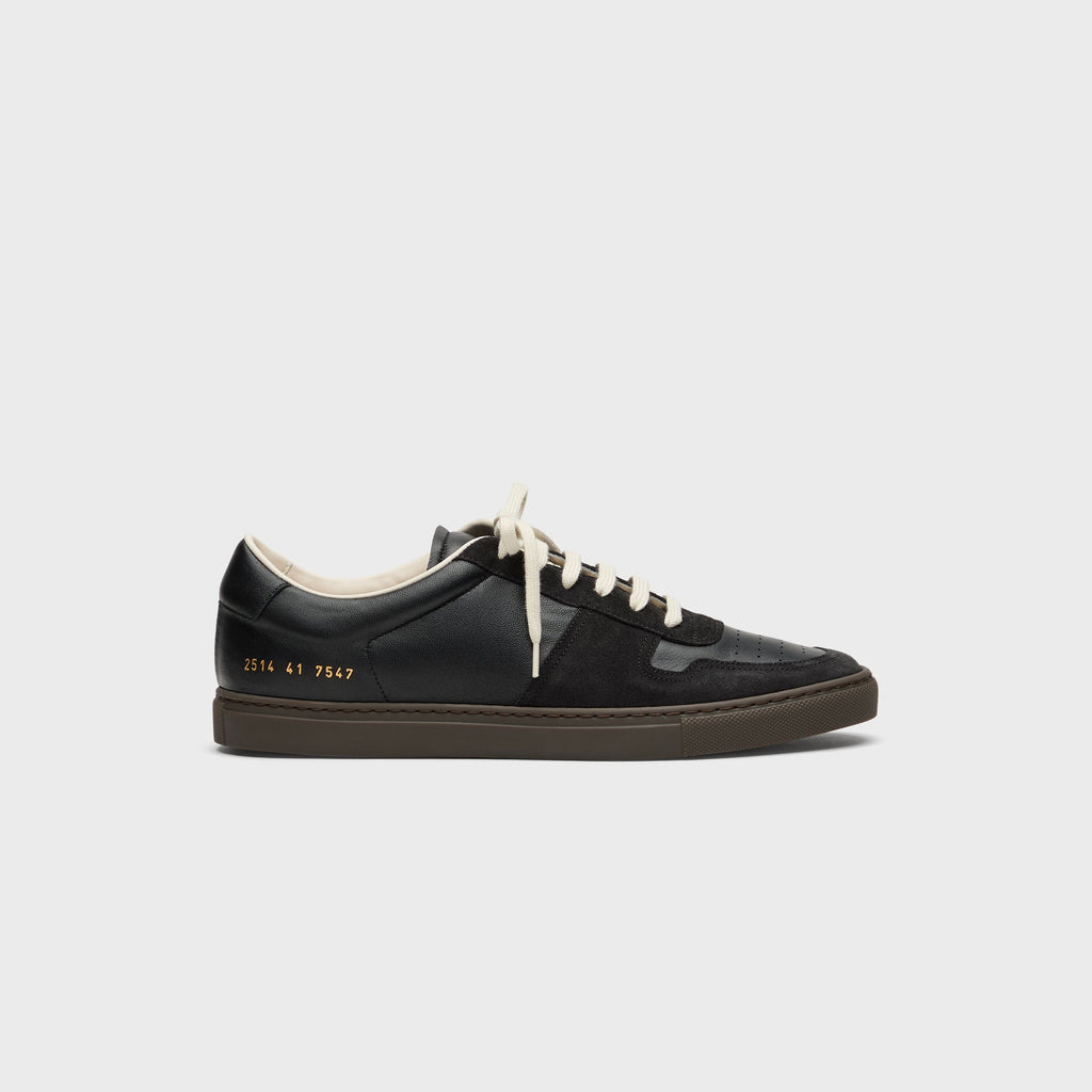 Common Projects BBall Slim Gum Brown Sole - Black