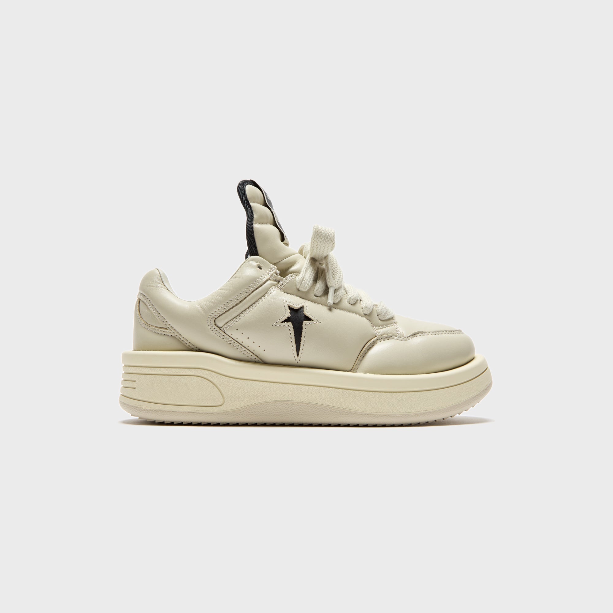 Rick Owens x Converse DRKSHDW Turbowpn Ox - Pelican / Black / Cloud Cream