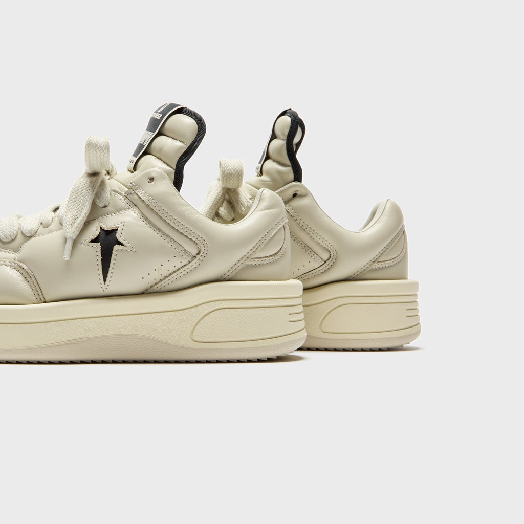 Rick Owens x Converse DRKSHDW Turbowpn Ox - Pelican / Black / Cloud Cream