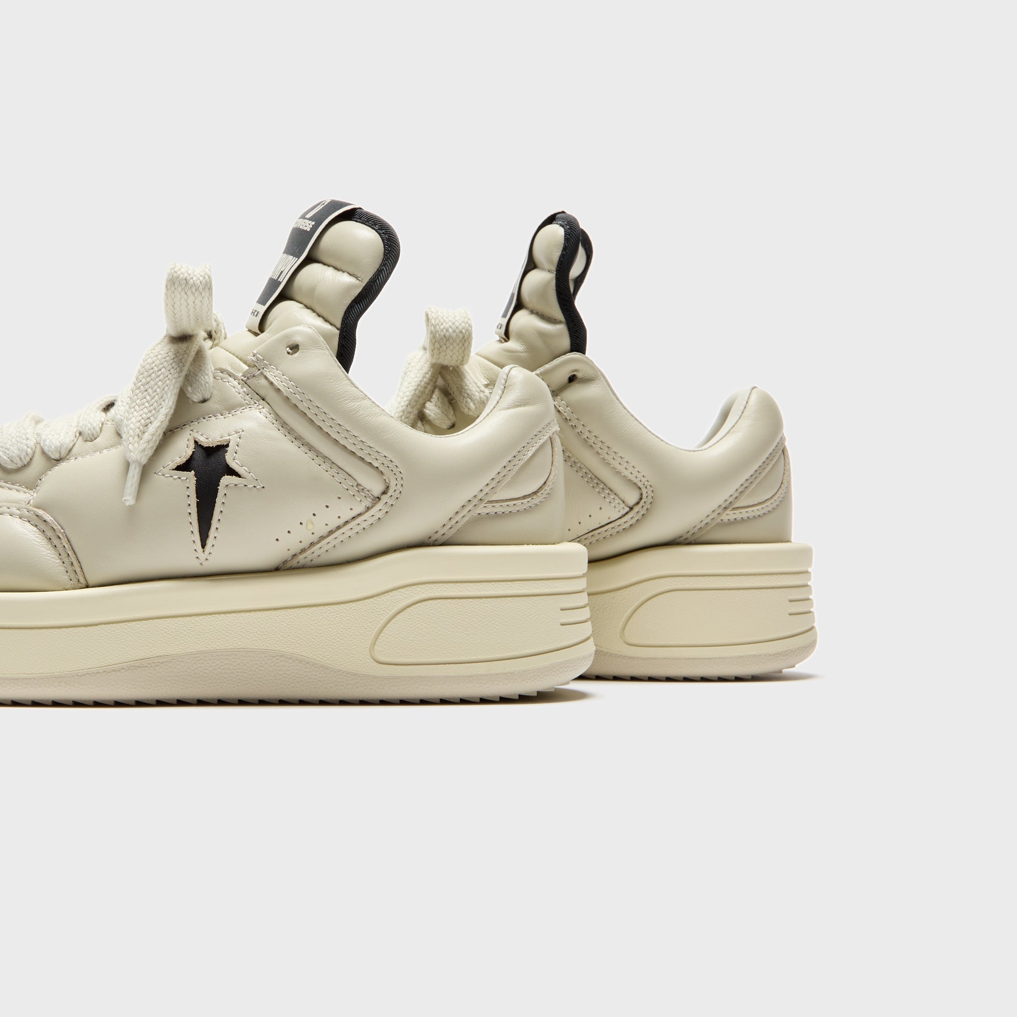 Rick Owens x Converse DRKSHDW Turbowpn Ox - Pelican / Black / Cloud Cream