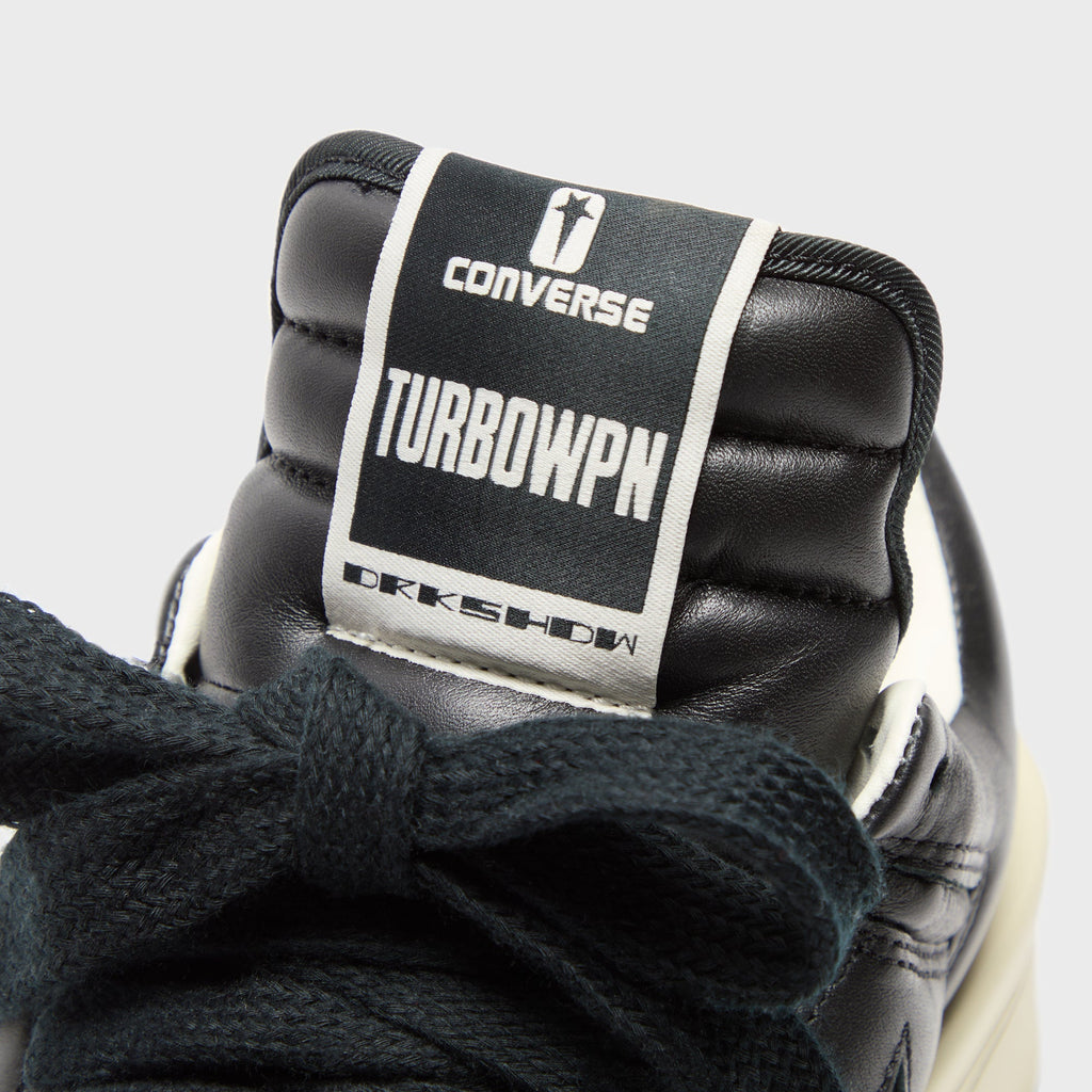 Rick Owens x Converse DRKSHDW Turbowpn Ox - Black