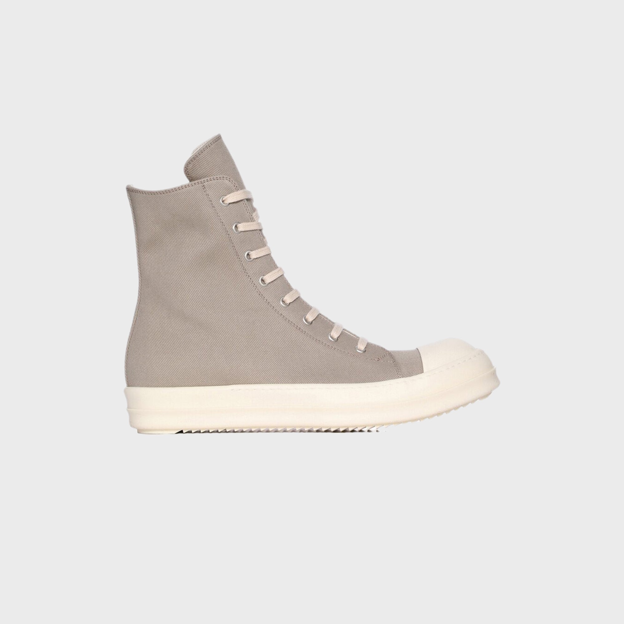 Rick Owens DRKSHDW Concordians High Sneaks - Dirty Pearl / Milk / Milk