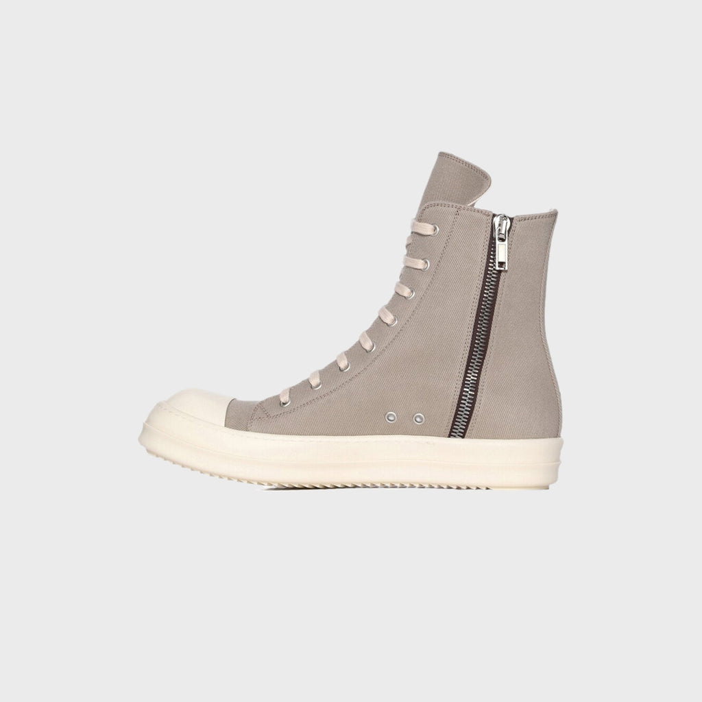 Rick Owens DRKSHDW Concordians High Sneaks - Dirty Pearl / Milk / Milk
