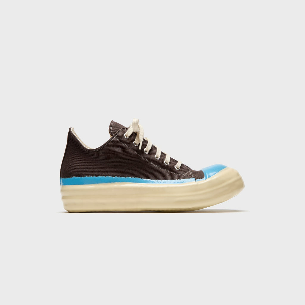 Rick Owens DRKSHDW Concordians Low Sneaks - Dark Dust / Blue / Light Beige