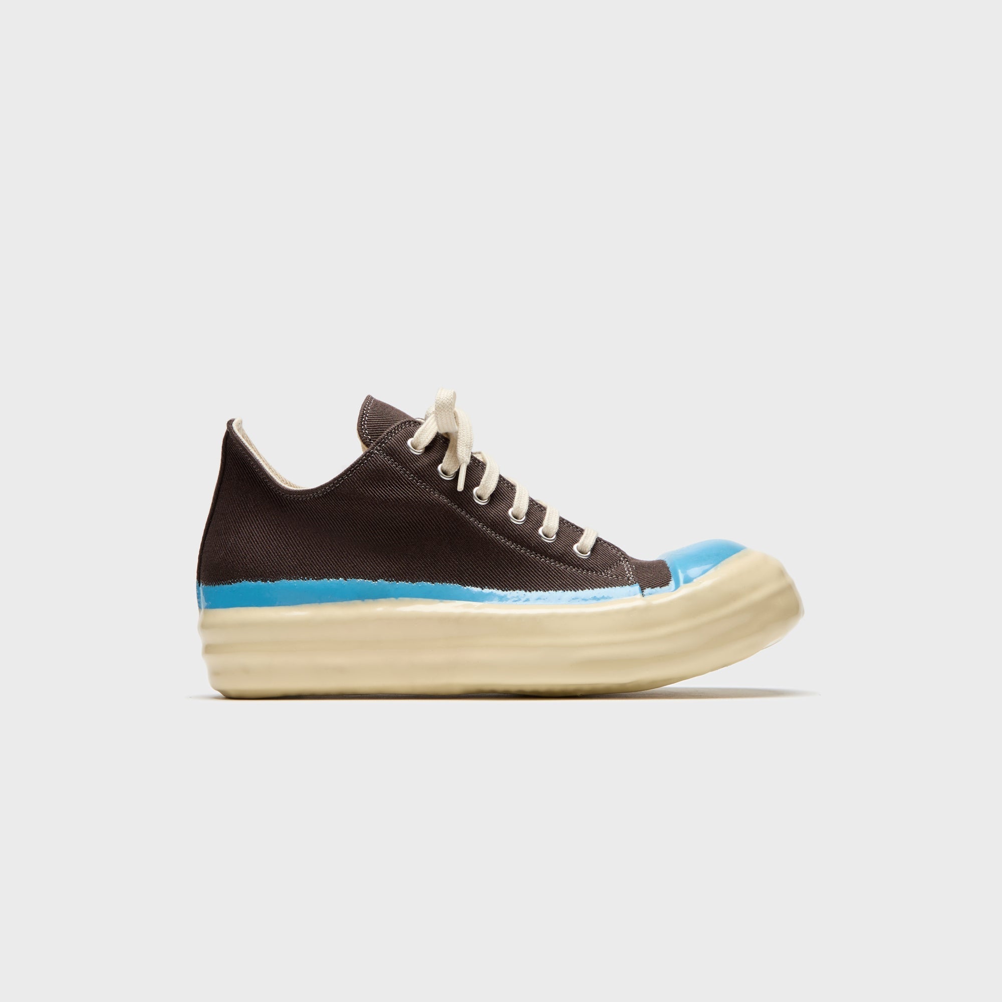 Rick Owens DRKSHDW Concordians Low Sneaks - Dark Dust / Blue / Light Beige