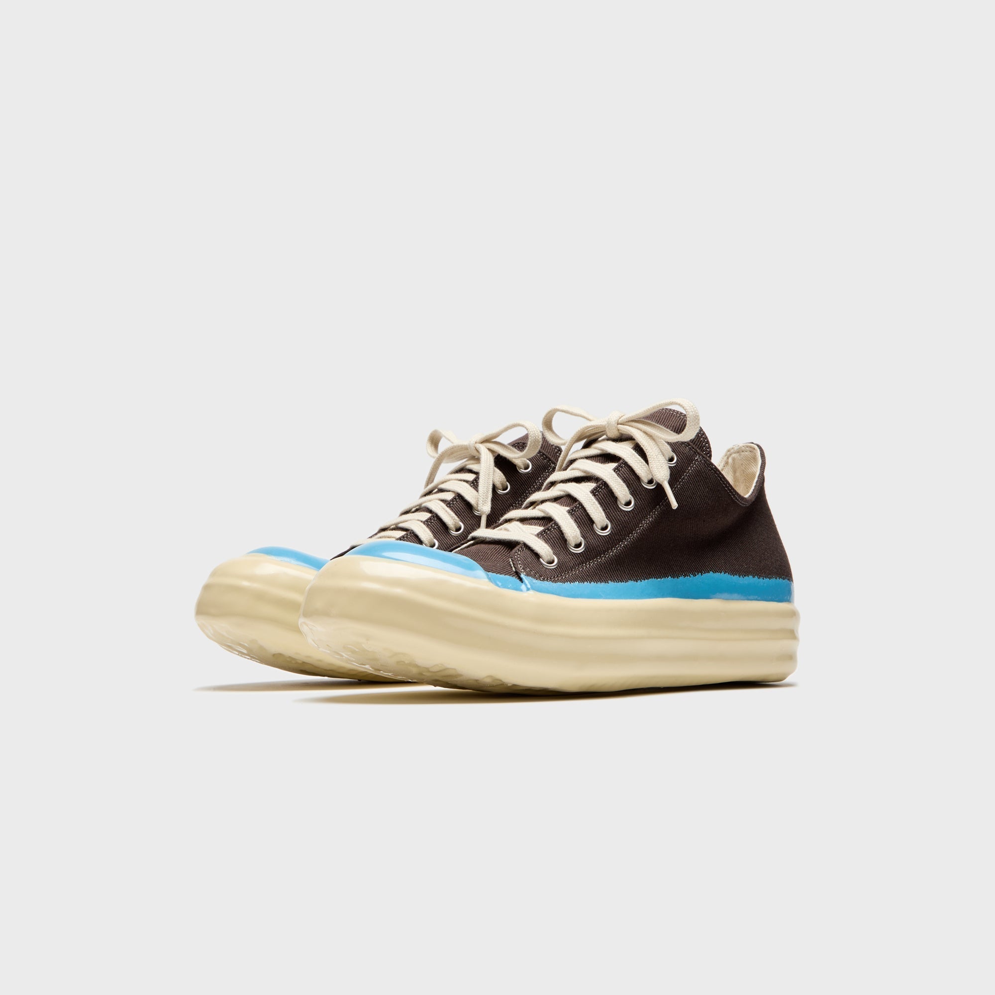 Rick Owens DRKSHDW Concordians Low Sneaks - Dark Dust / Blue / Light Beige