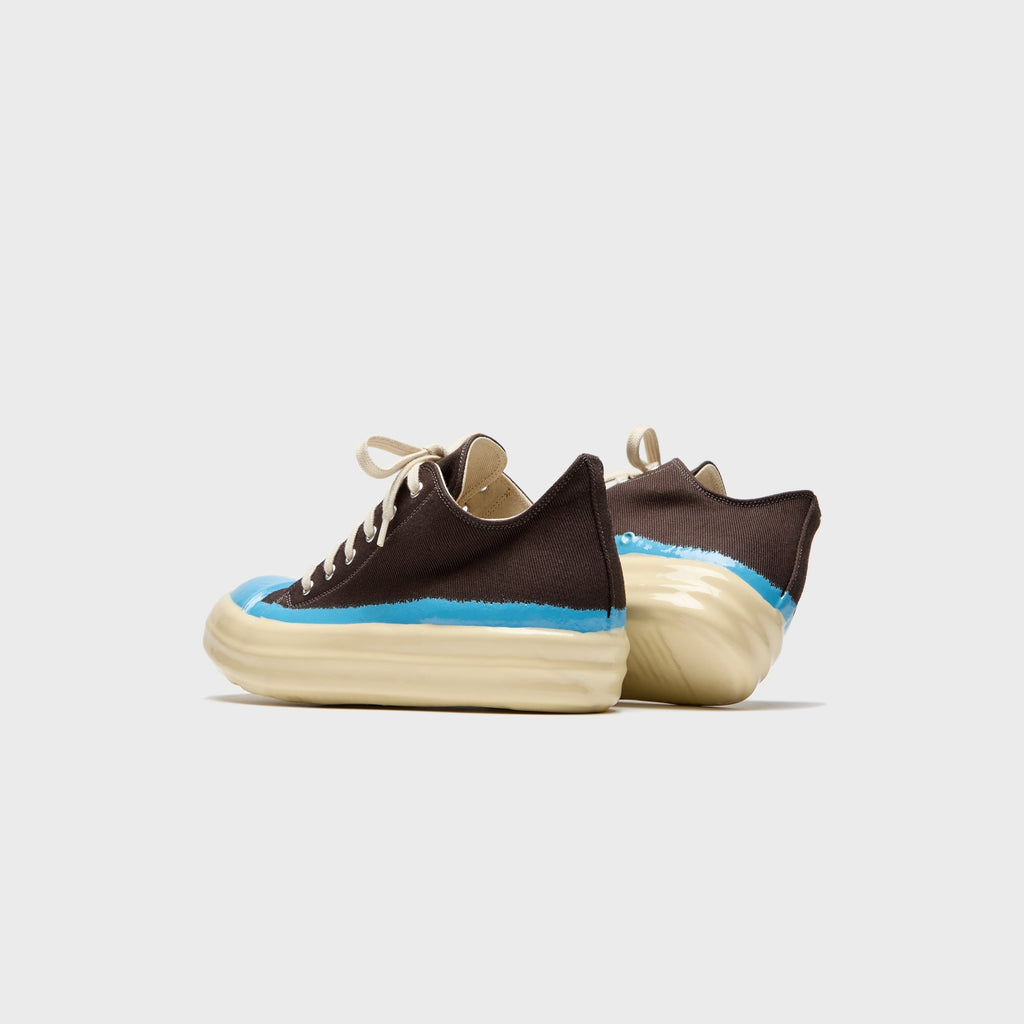 Rick Owens DRKSHDW Concordians Low Sneaks - Dark Dust / Blue / Light Beige