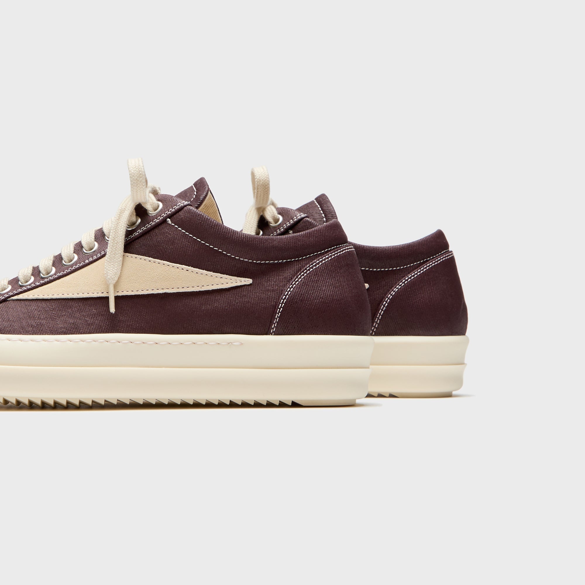 Rick Owens DRKSHDW Vintage Sneaks - Scab Wax / Milk / Milk