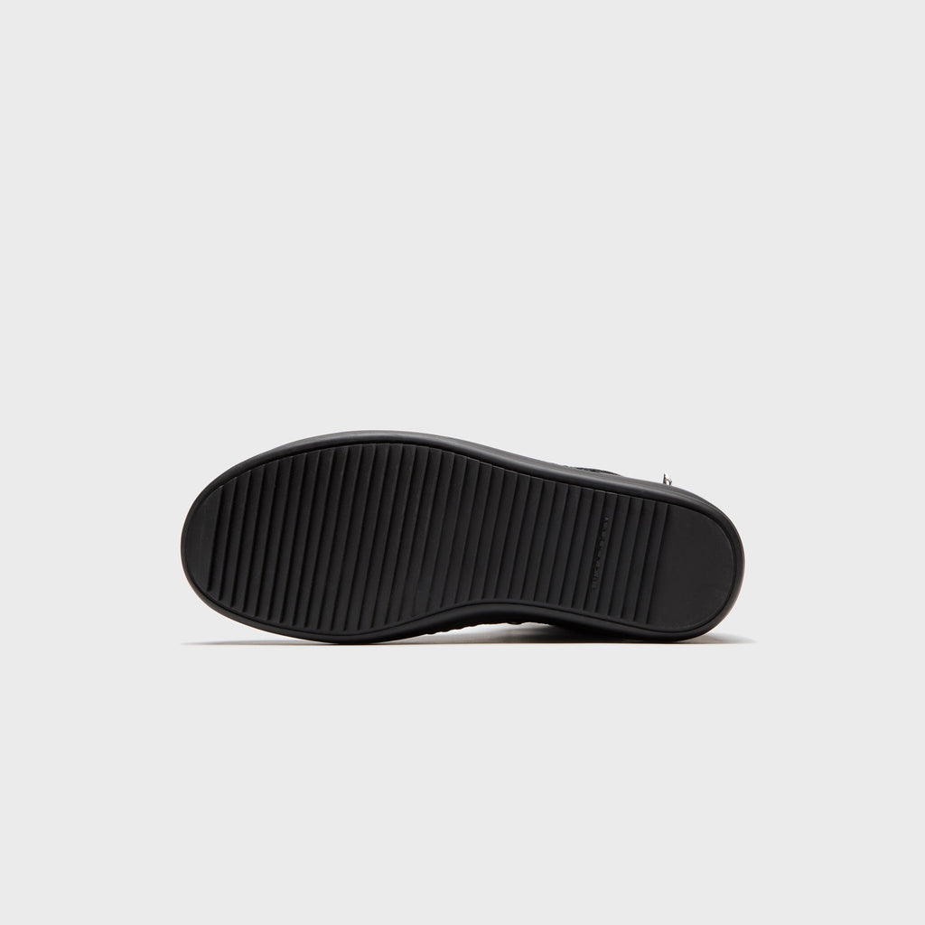 Rick Owens Cargo Sneaks Overdyed Denim - All Black