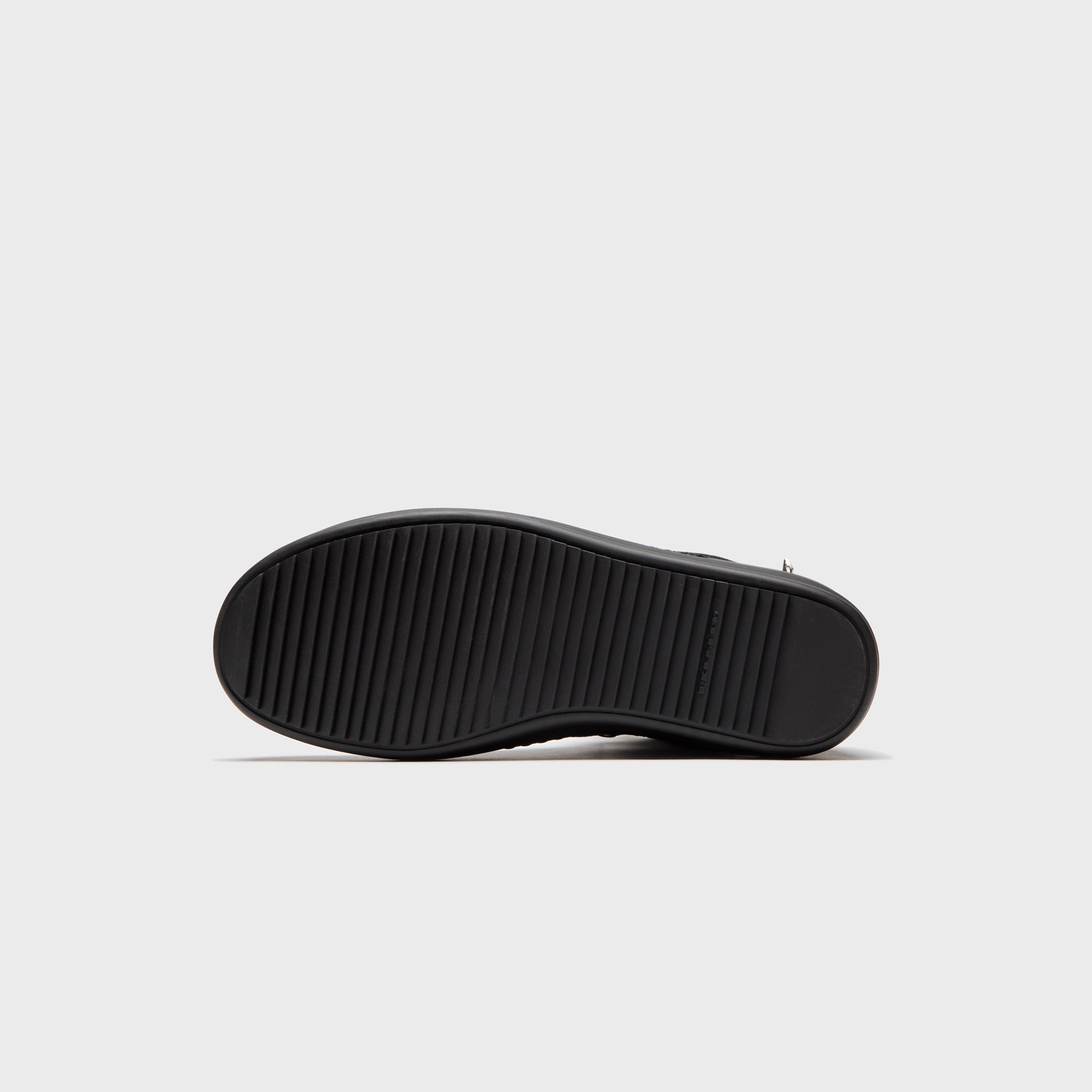 Rick Owens Cargo Sneaks Overdyed Denim - All Black