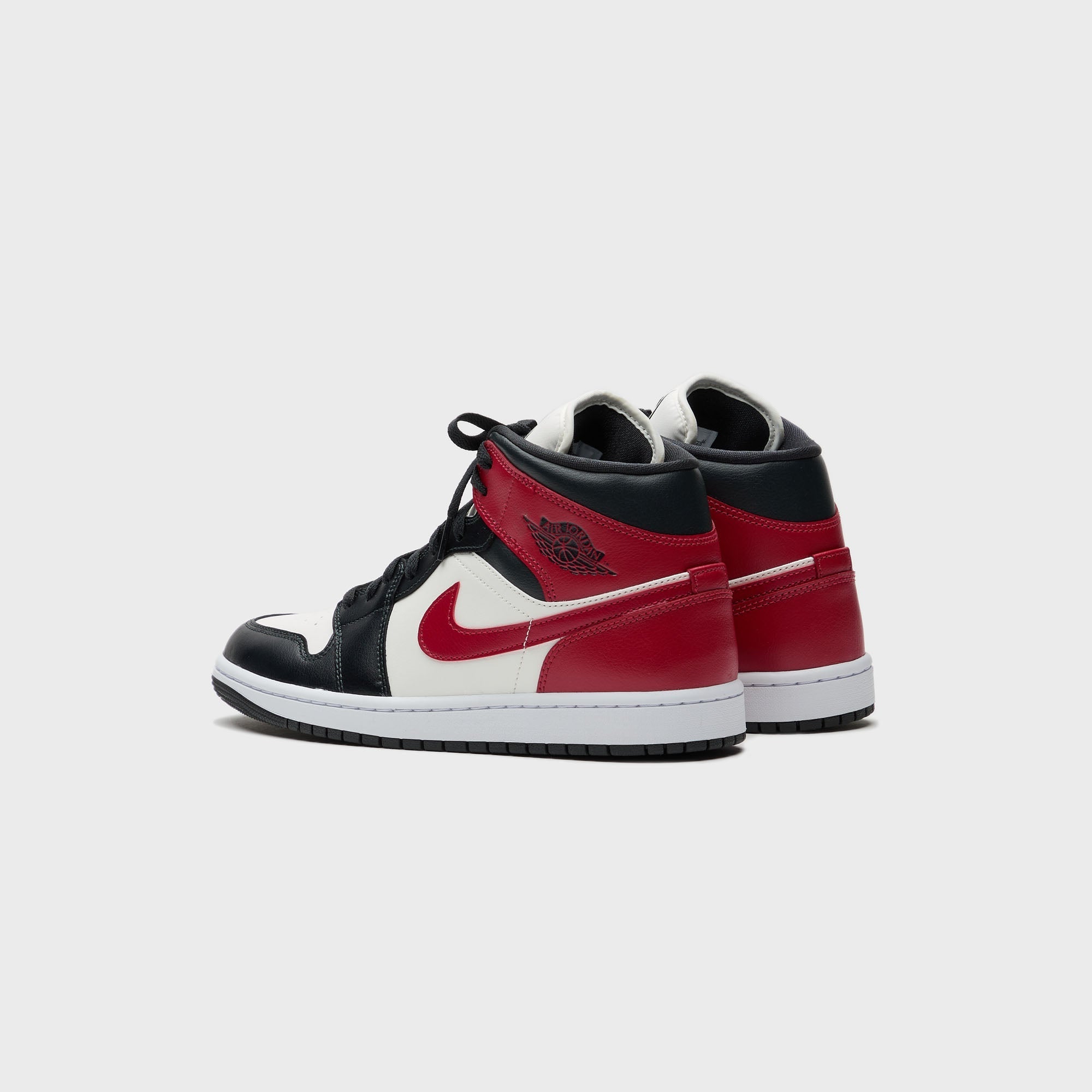 Jordan Air Jordan 1 Mid - Sail / Gym Red / Off Noir / White