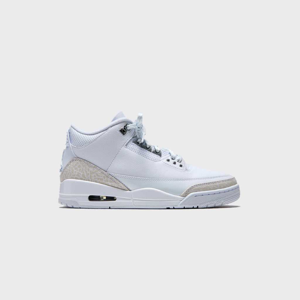 Jordan Air Jordan 3 - White / Metallic Silver