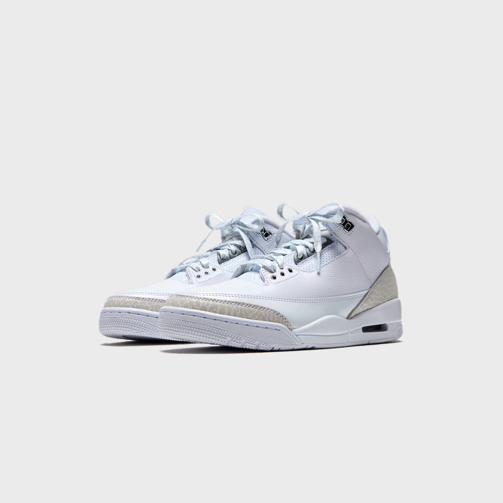 Jordan Air Jordan 3 - White / Metallic Silver
