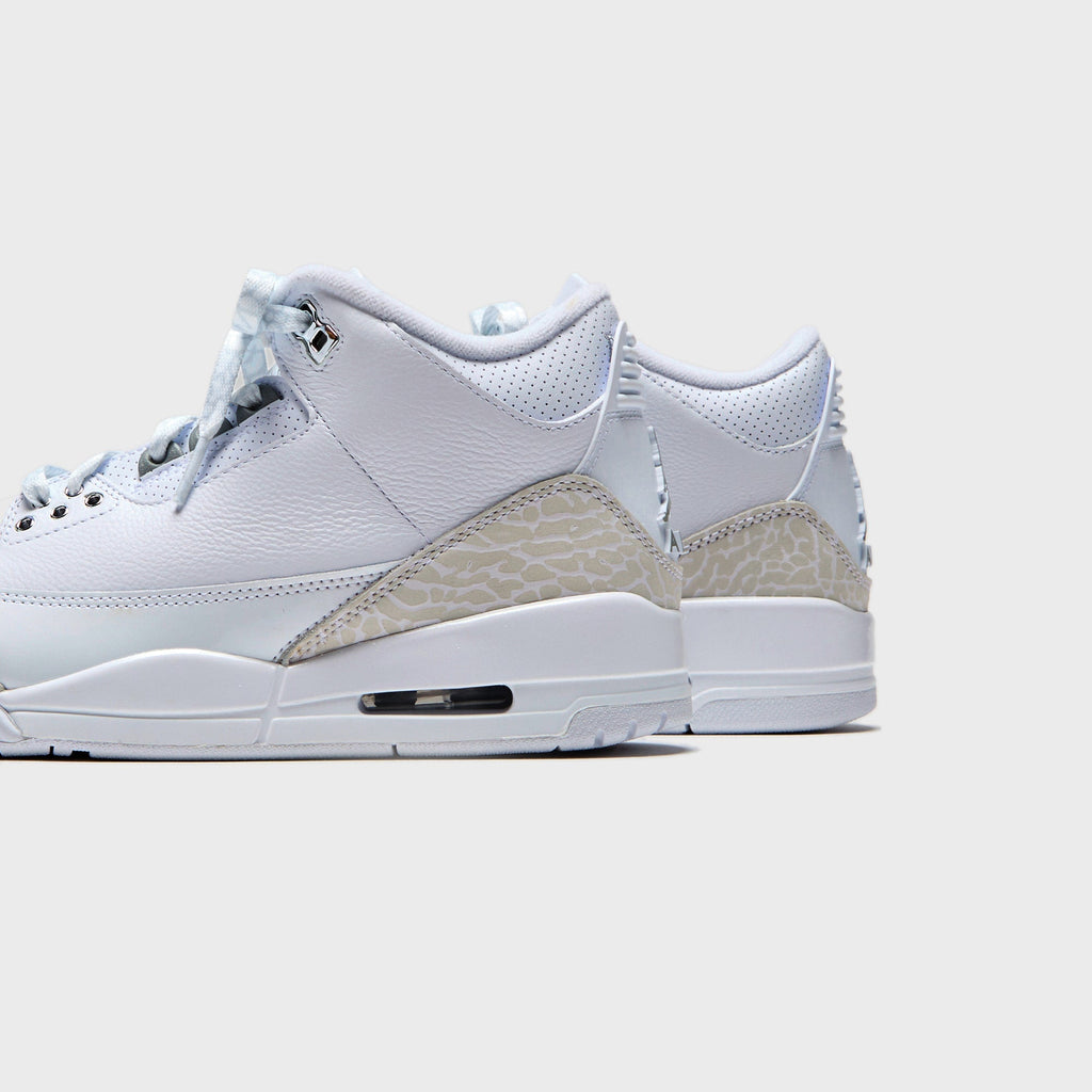 Jordan Air Jordan 3 - White / Metallic Silver